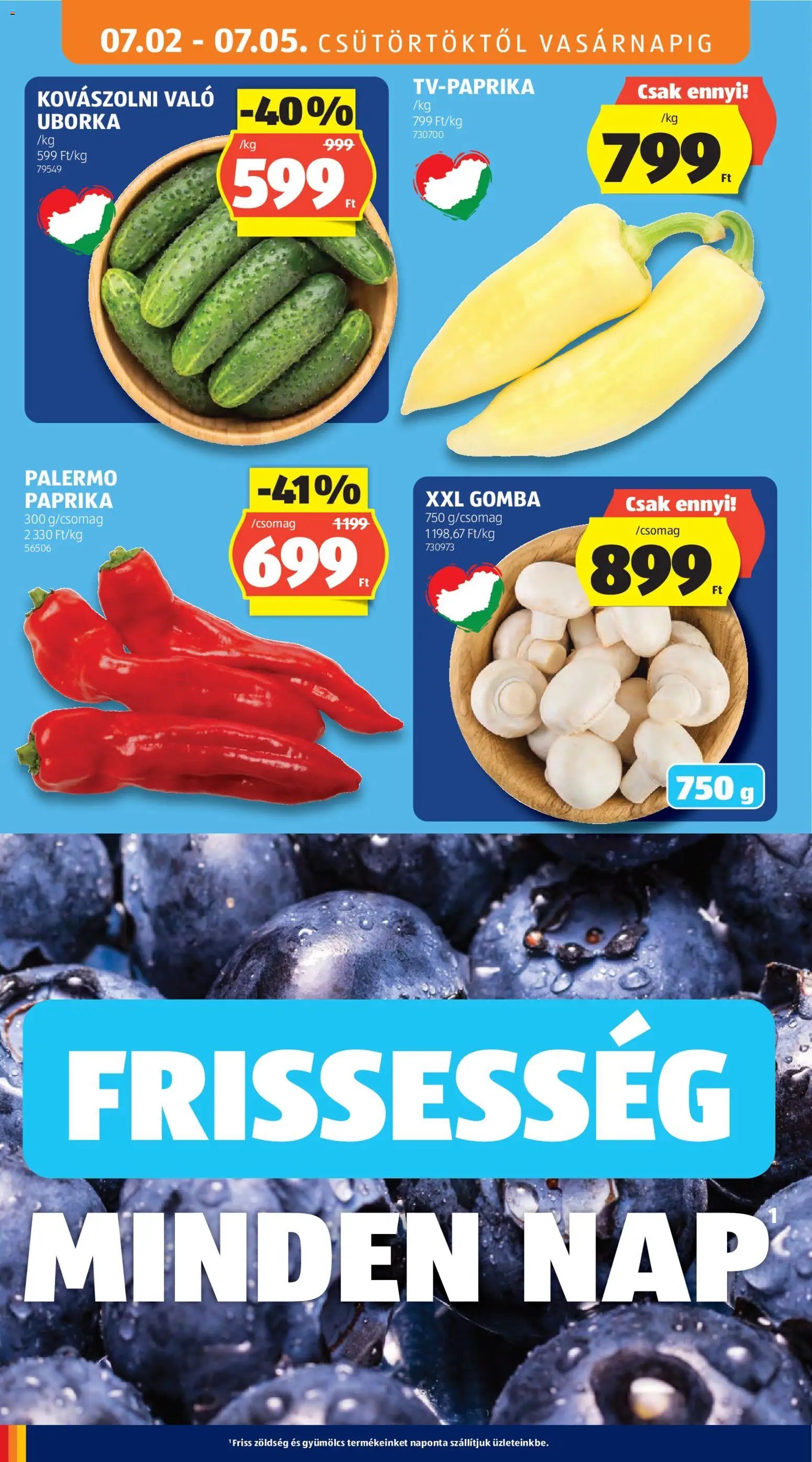 Aldi újság 2026.07.02. Aldi akciós újság