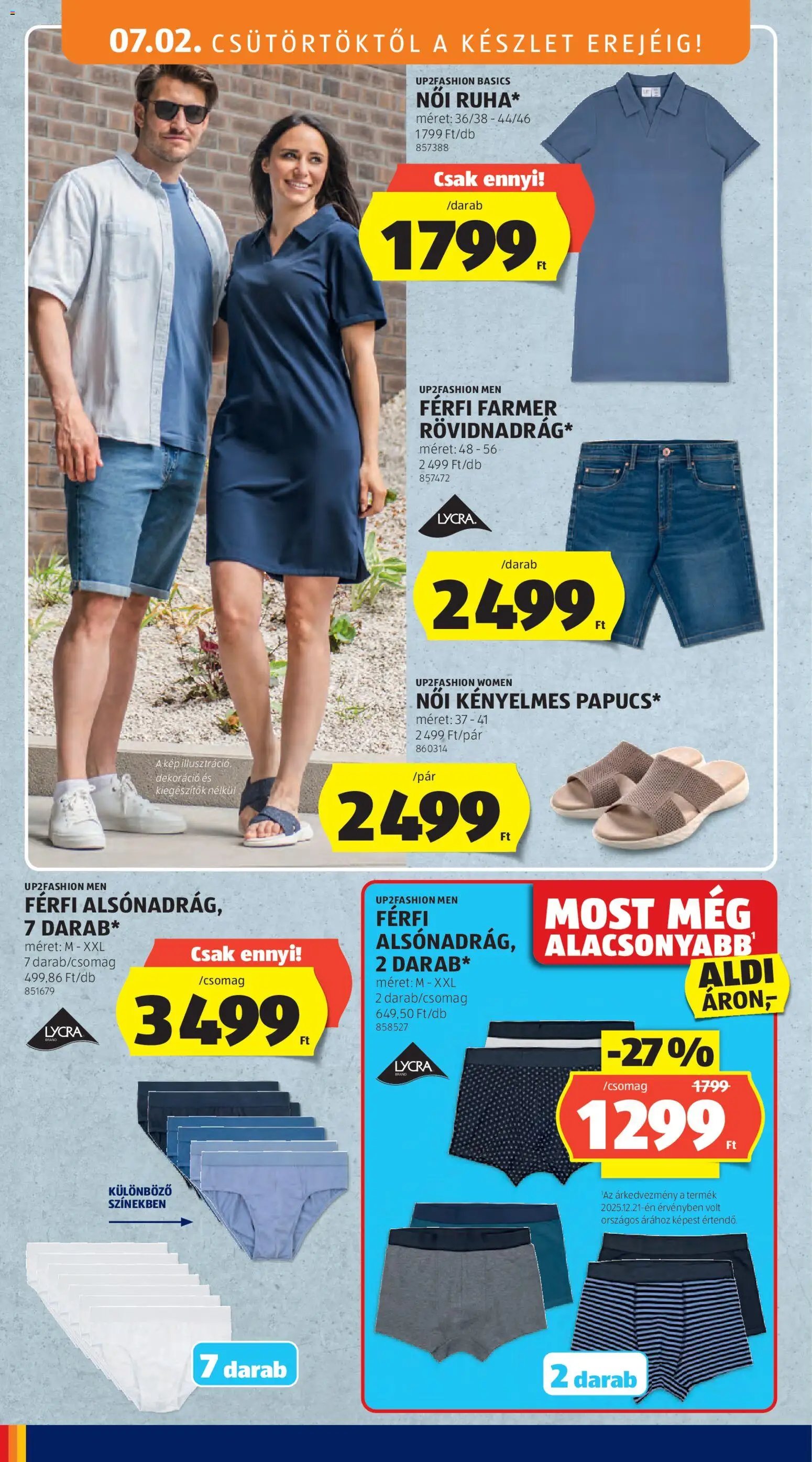 Aldi újság 2026.07.02. Aldi akciós újság