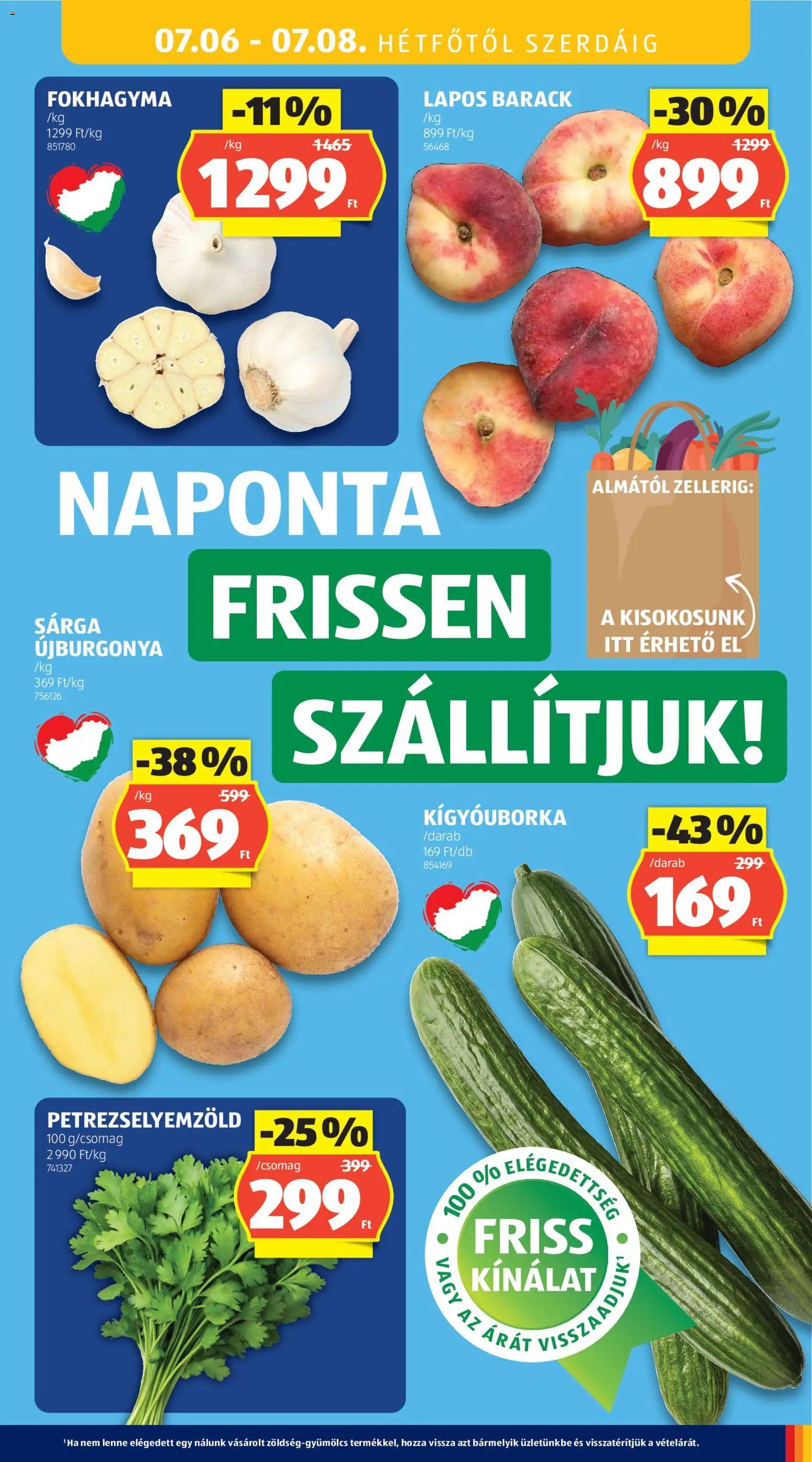 Aldi újság 2026.07.02. Aldi akciós újság