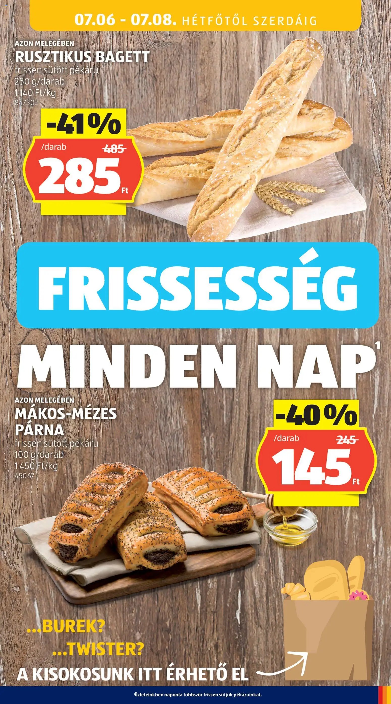Aldi újság 2026.07.02. Aldi akciós újság