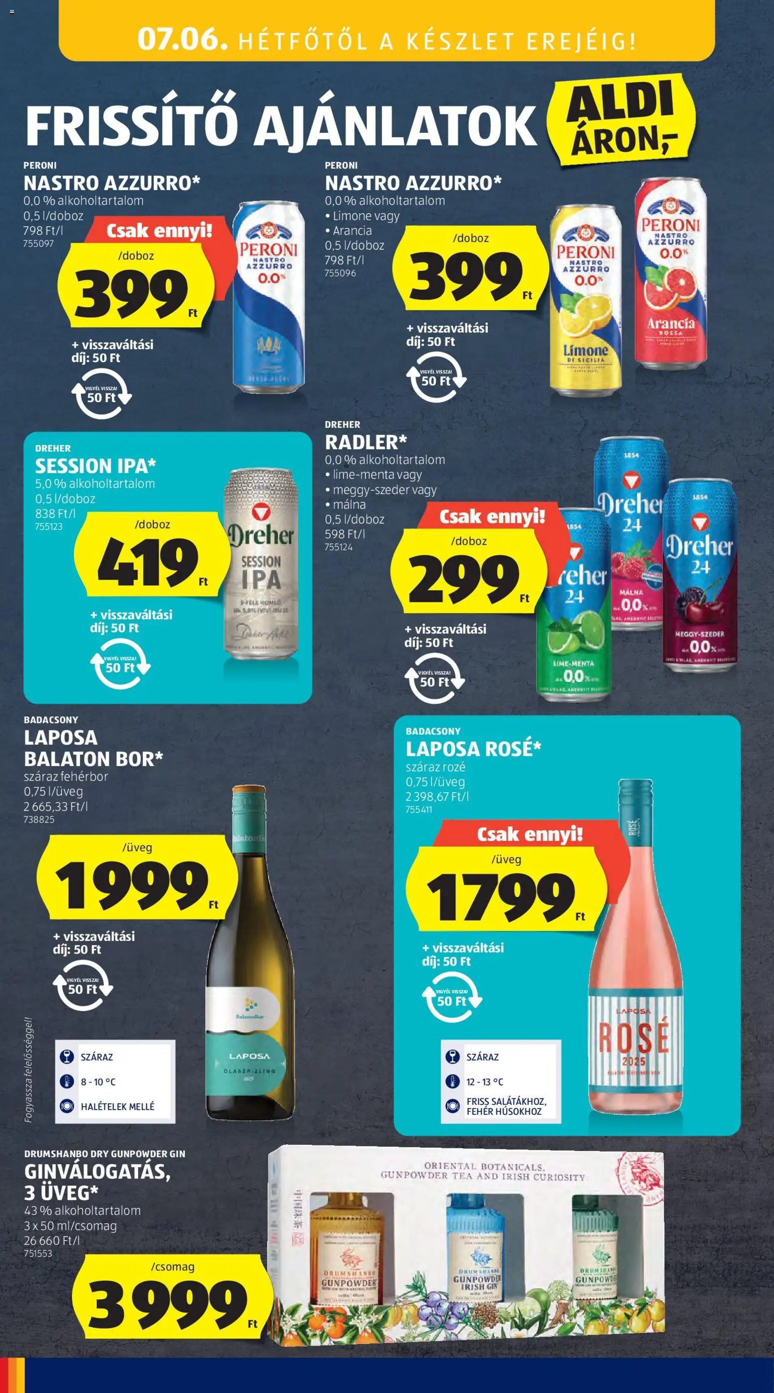 Aldi újság 2026.07.02. Aldi akciós újság
