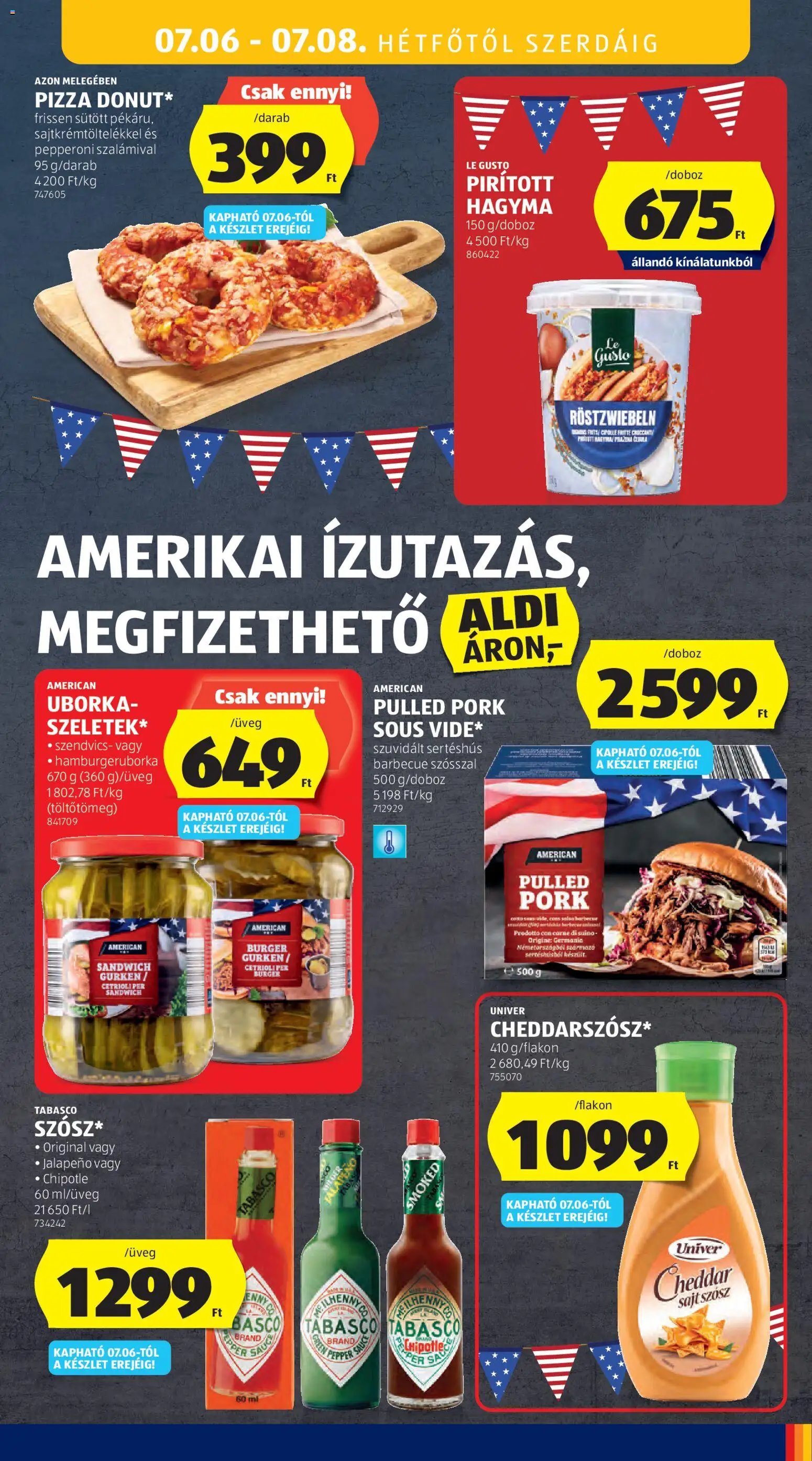 Aldi újság 2026.07.02. Aldi akciós újság