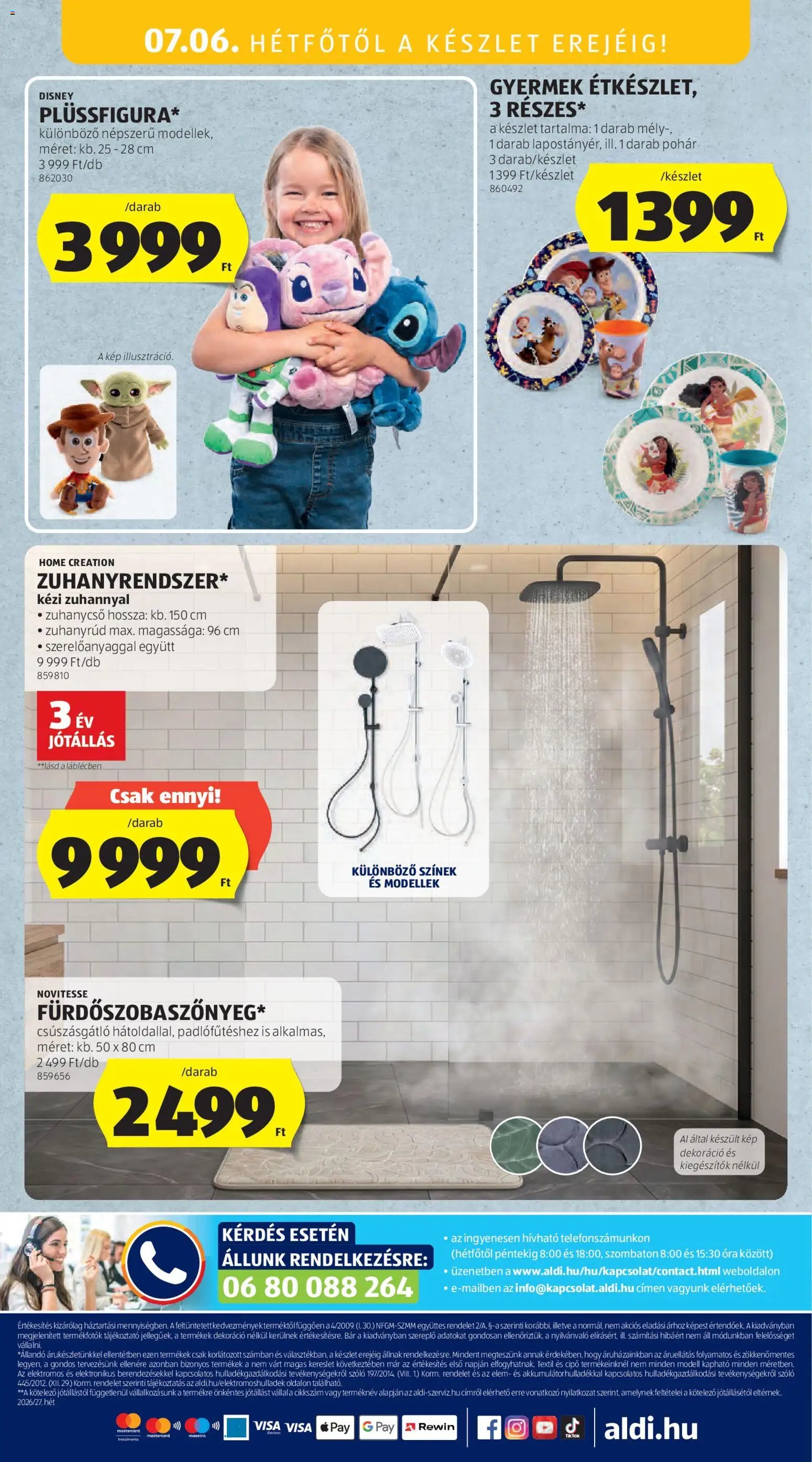 Aldi újság 2026.07.02. Aldi akciós újság