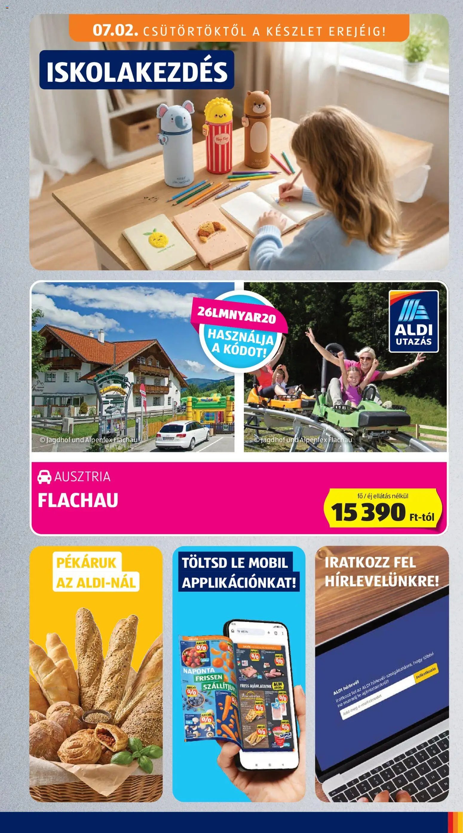 Aldi újság 2026.07.02. Aldi akciós újság
