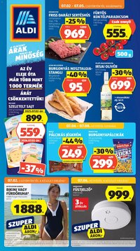 Aldi újság 2026.07.02. Aldi akciós újság