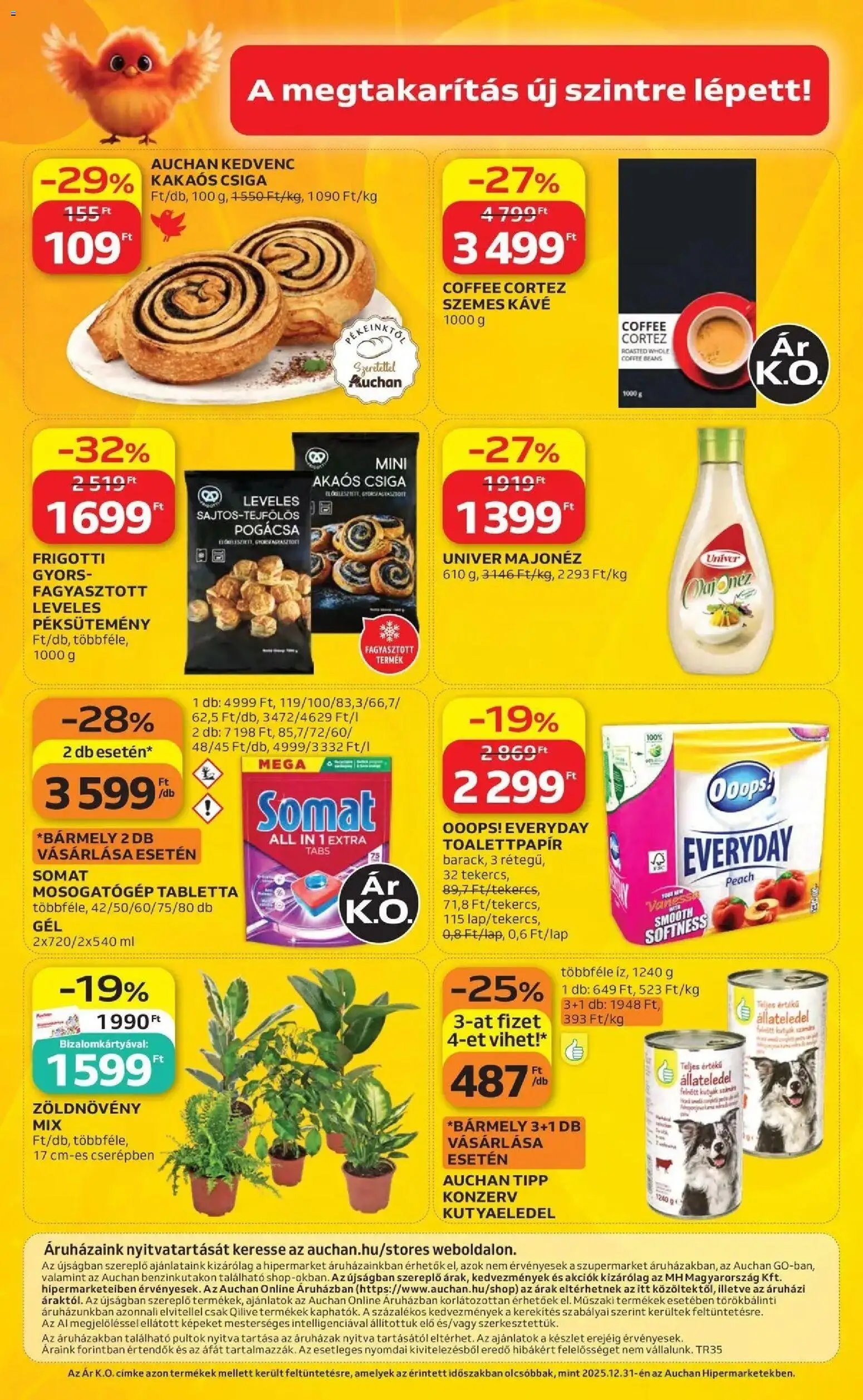 Auchan újság 2026.08.27. Auchan akciós újság Szolnok