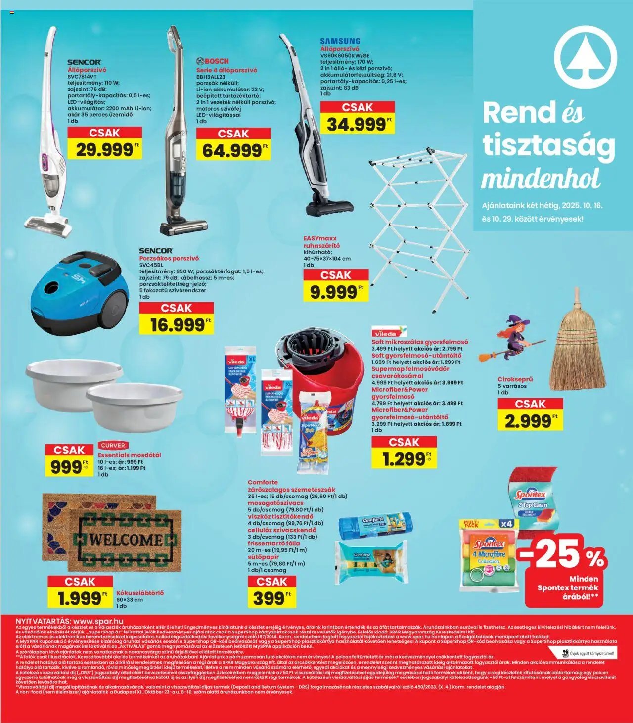 Interspar újság 2025.10.16. Akciós újság Interspar (2025-10-16 - 2025-10-22)