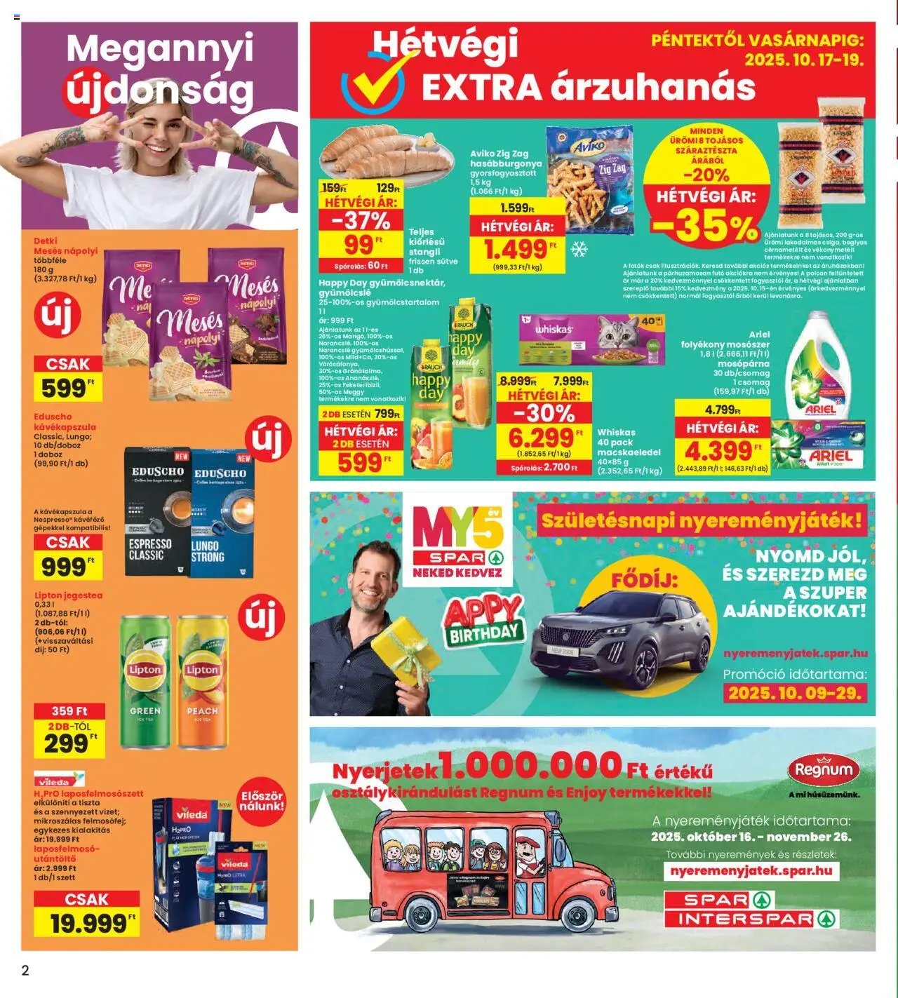 Interspar újság 2025.10.16. Akciós újság Interspar (2025-10-16 - 2025-10-22)