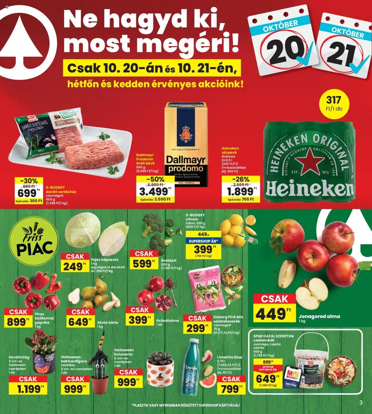 Interspar újság 2025.10.16. Akciós újság Interspar (2025-10-16 - 2025-10-22)