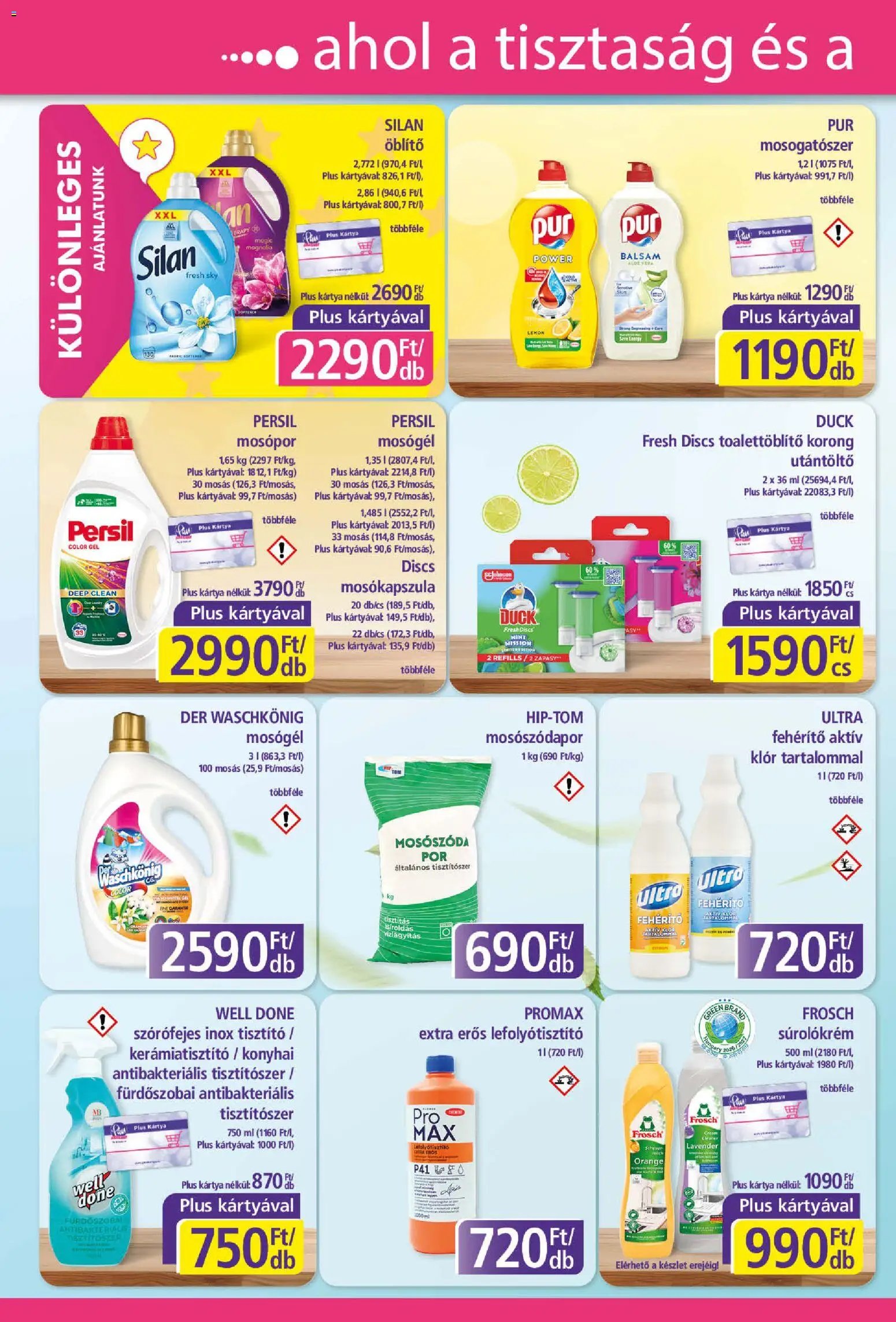 Plus Market újság 2026.06.04. Plus Market akciós újság
