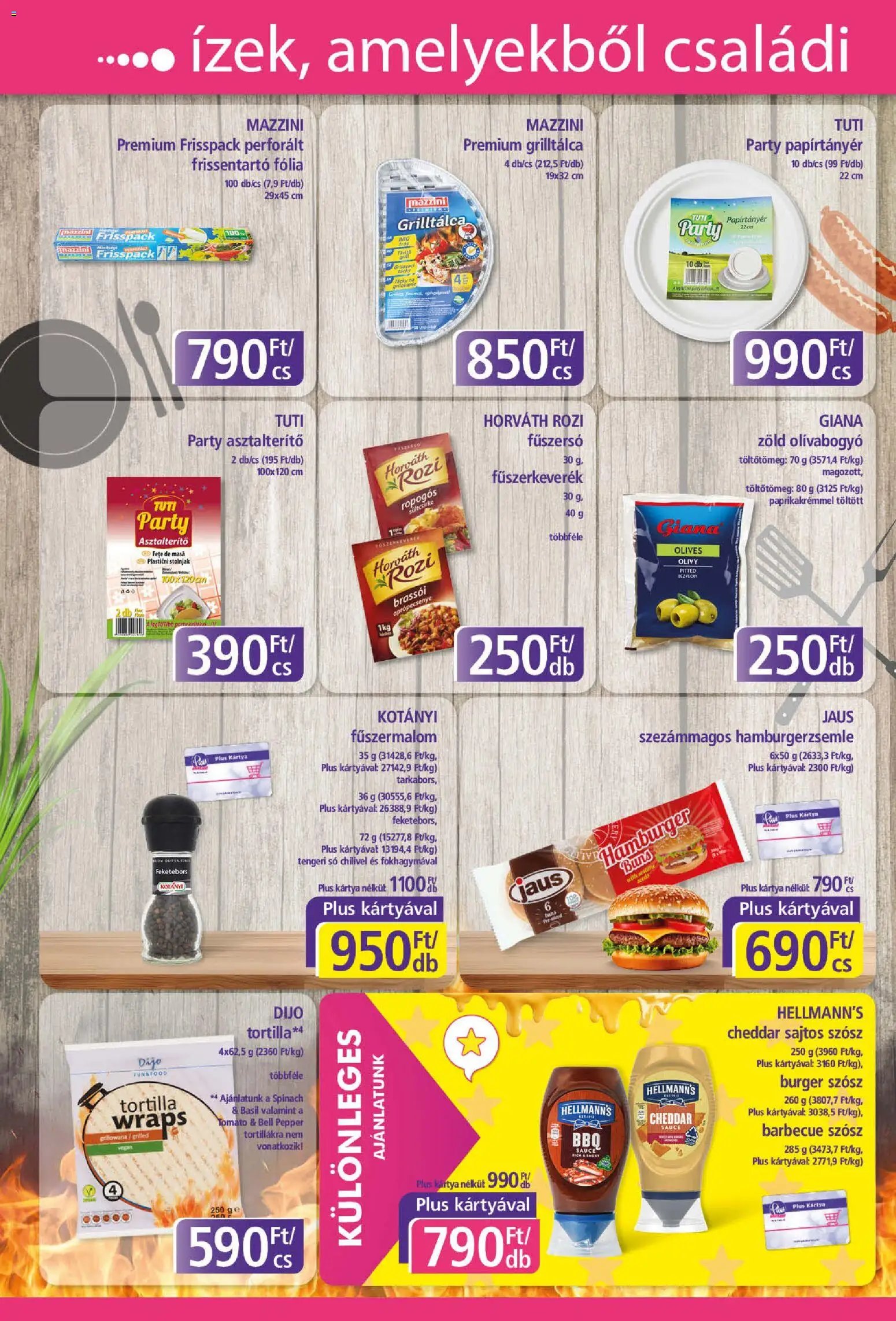 Plus Market újság 2026.06.04. Plus Market akciós újság