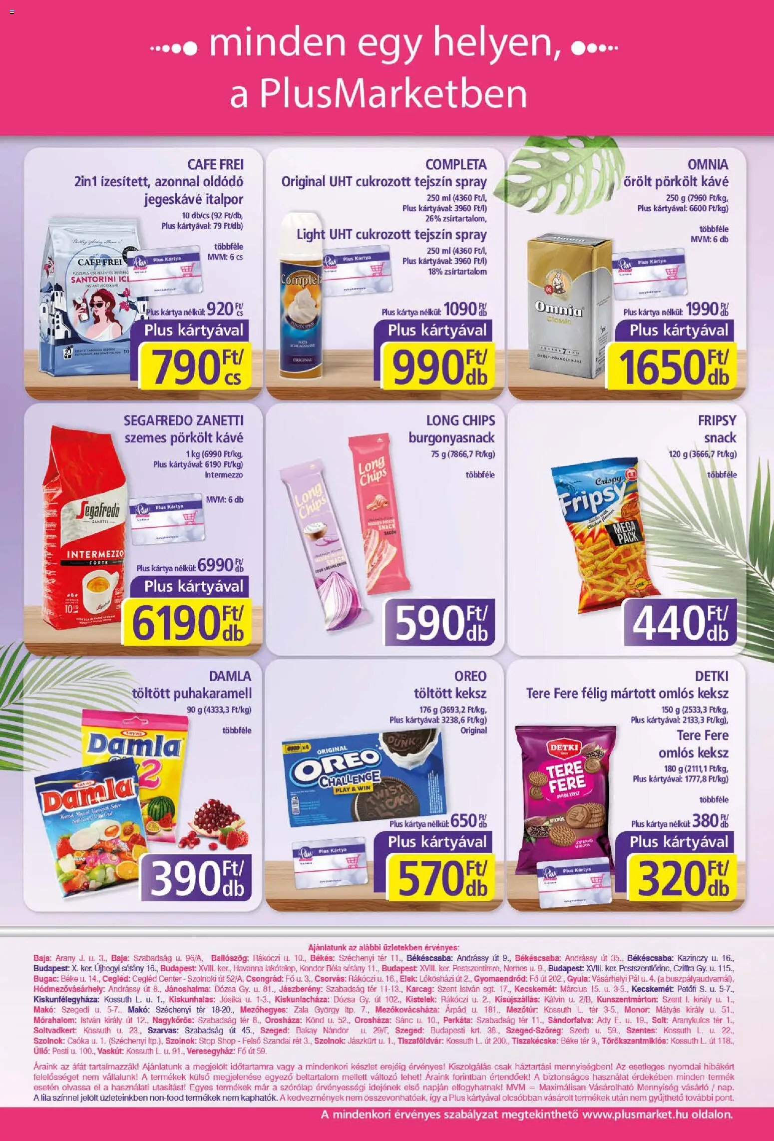 Plus Market újság 2026.06.04. Plus Market akciós újság