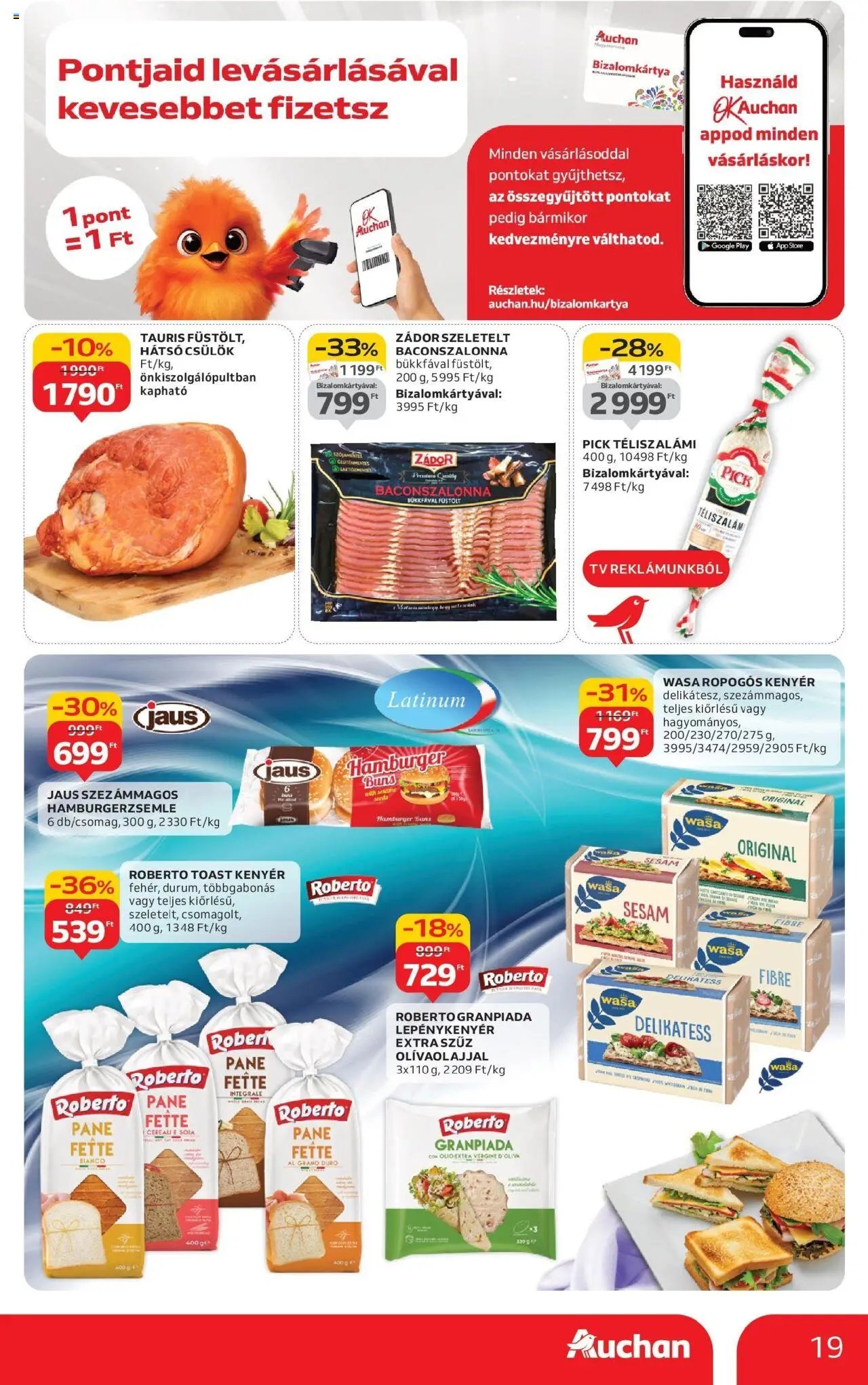 Auchan újság 2025.09.04. Debrecen Akciós újság Auchan (2025-09-04 - 2025-09-10)