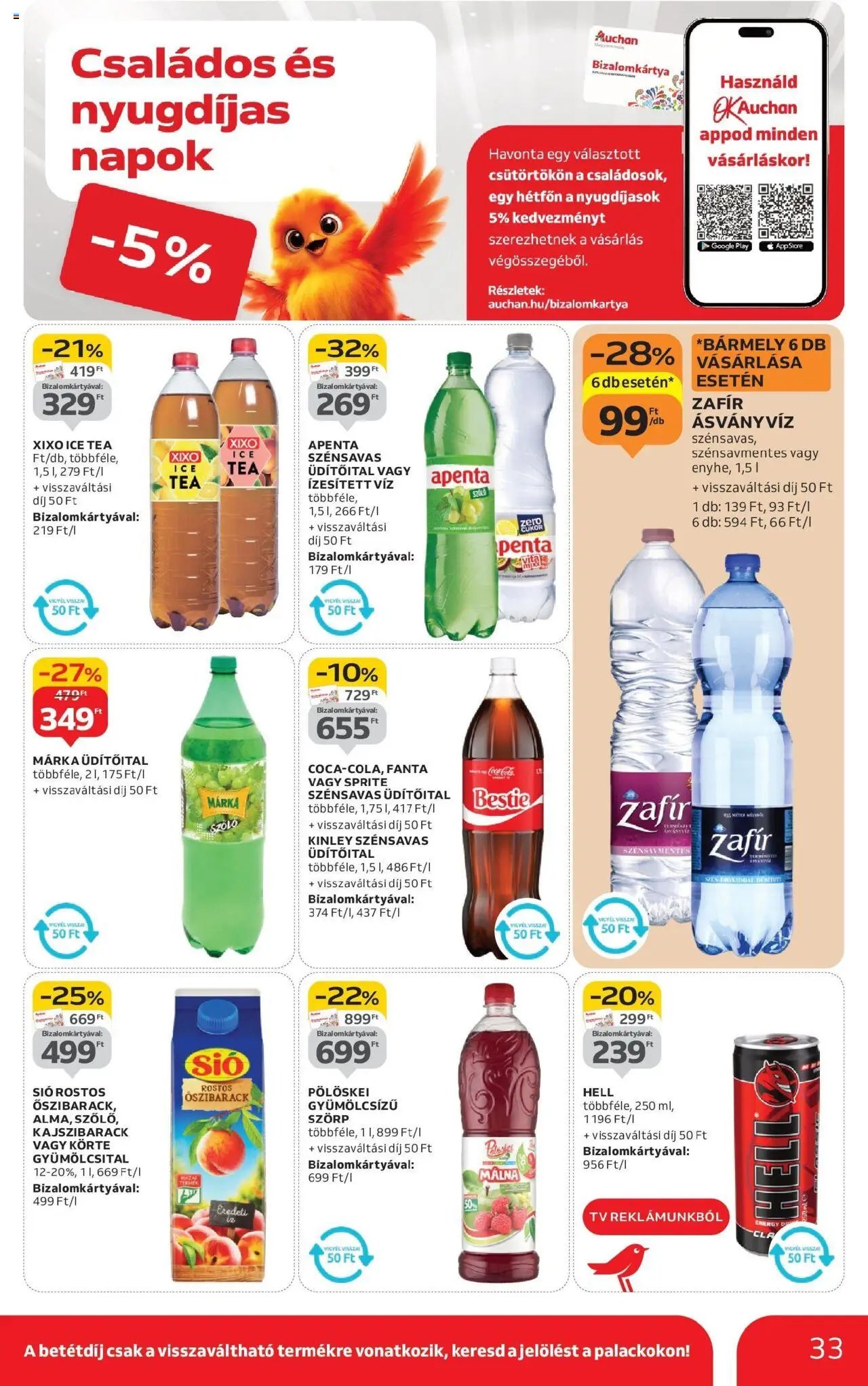 Auchan újság 2025.09.04. Debrecen Akciós újság Auchan (2025-09-04 - 2025-09-10)