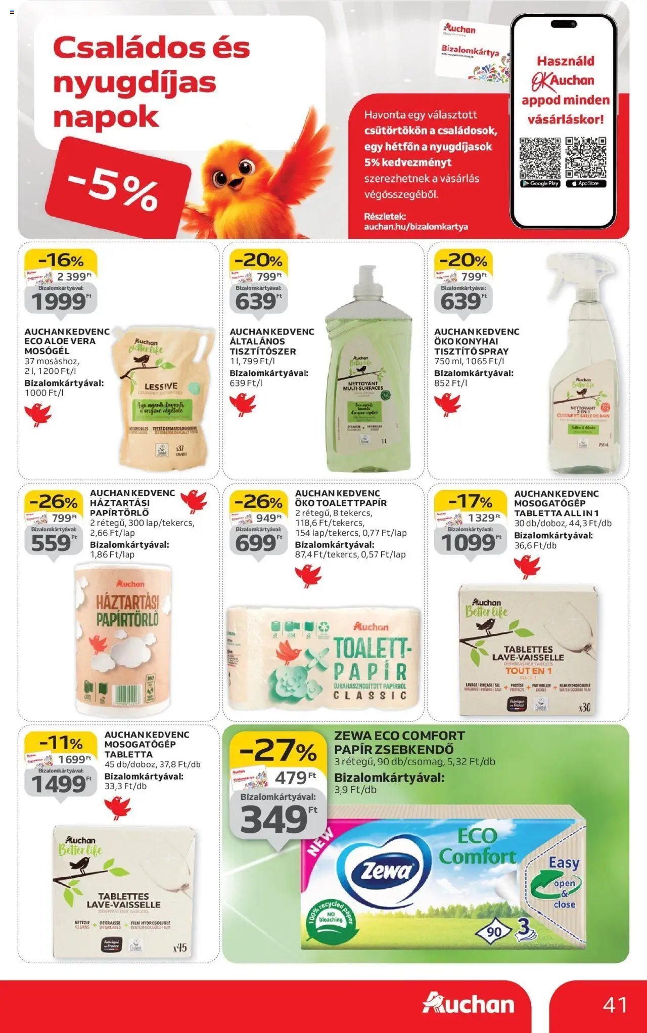 Auchan újság 2025.09.04. Debrecen Akciós újság Auchan (2025-09-04 - 2025-09-10)