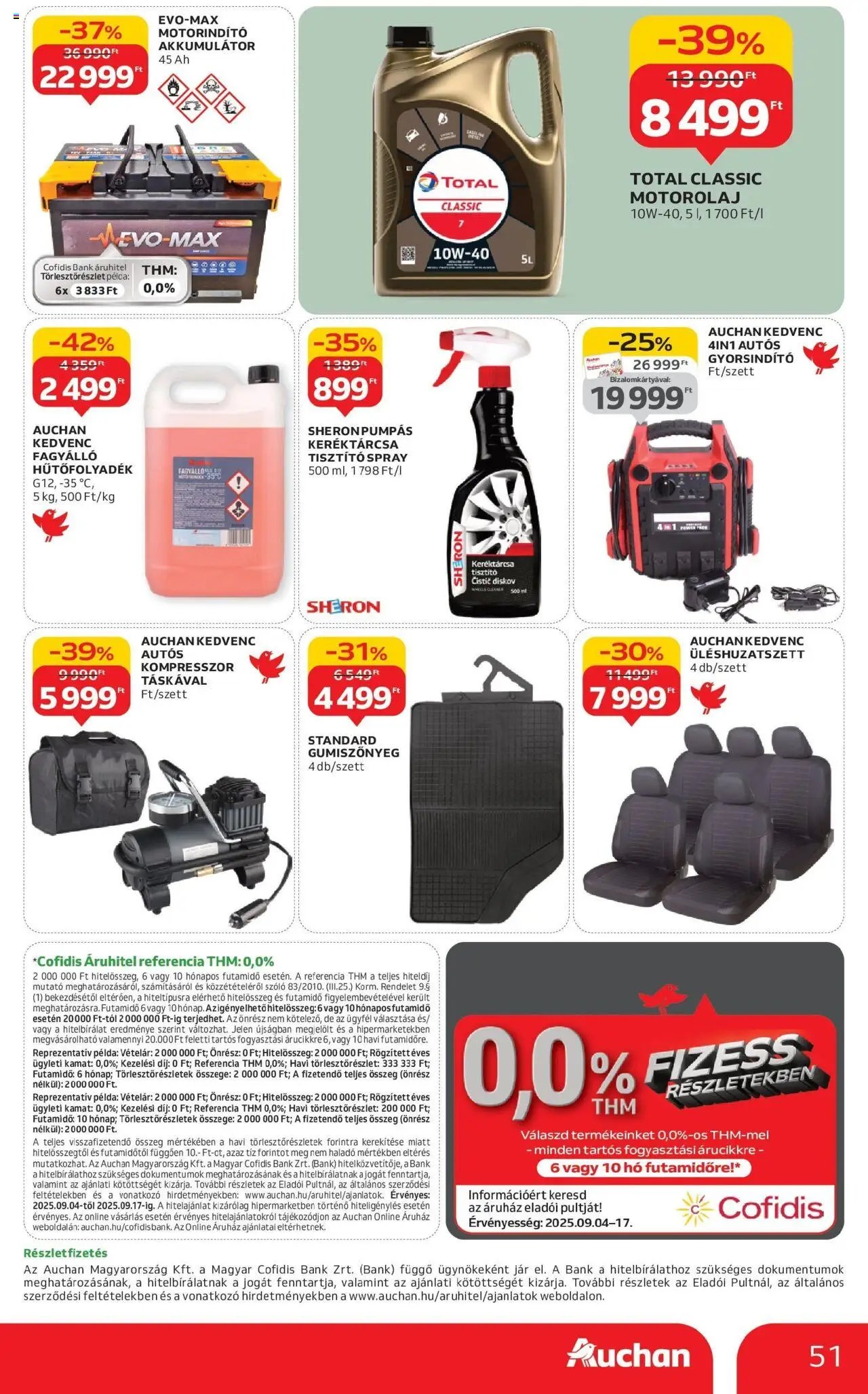 Auchan újság 2025.09.04. Debrecen Akciós újság Auchan (2025-09-04 - 2025-09-10)