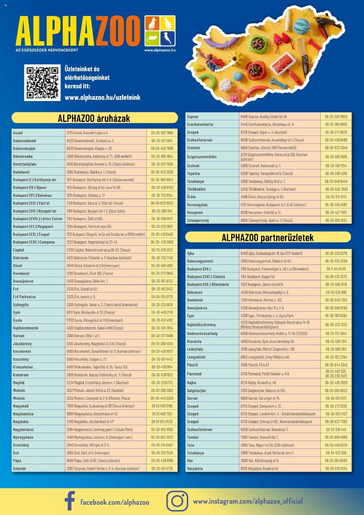 AlphaZoo újság 2025.11.10. Akciós újság AlphaZoo (2025-11-10 - 2025-11-23)