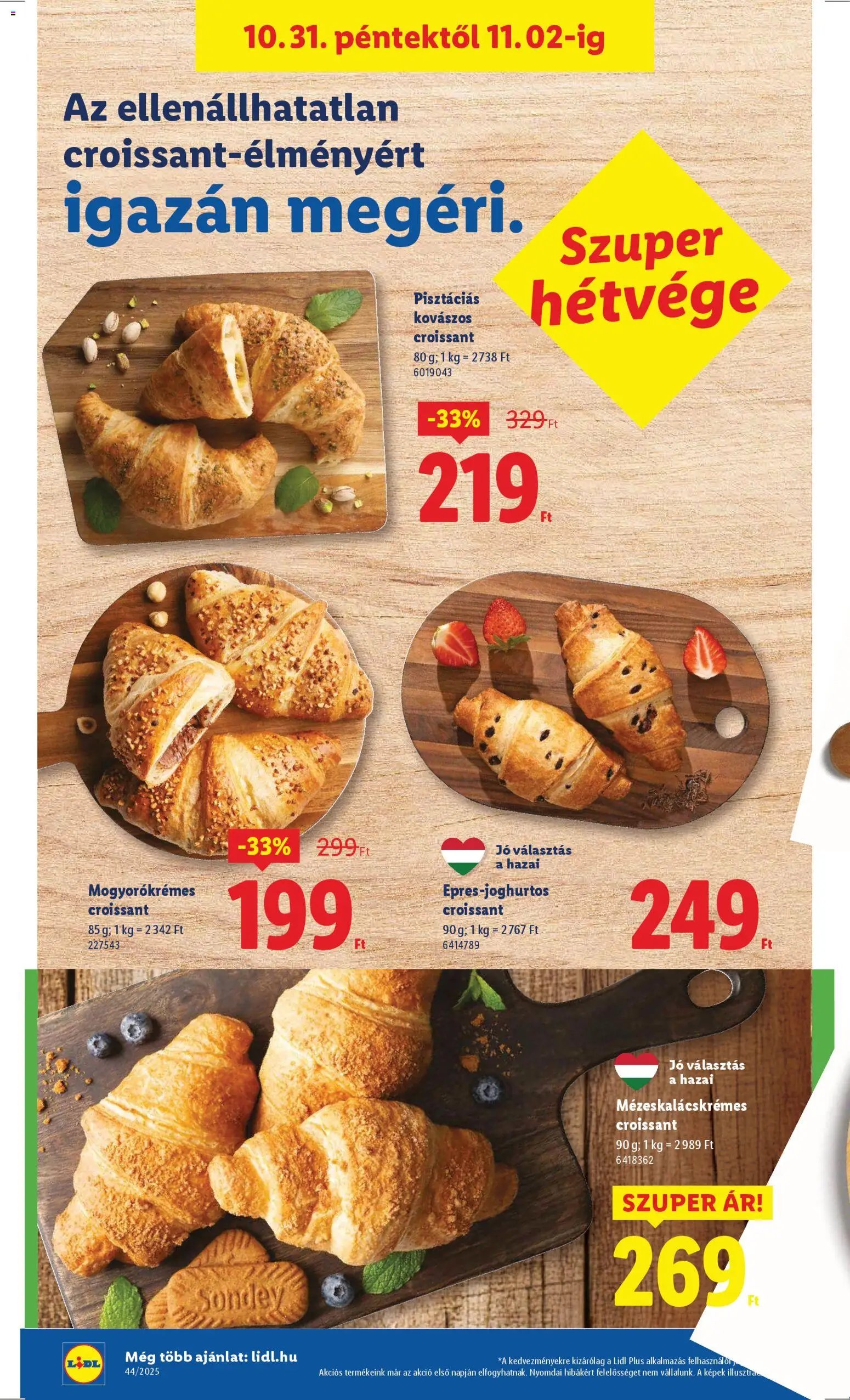Lidl újság 2025.10.30. Akciós újság Lidl (2025-10-30 - 2025-11-05)