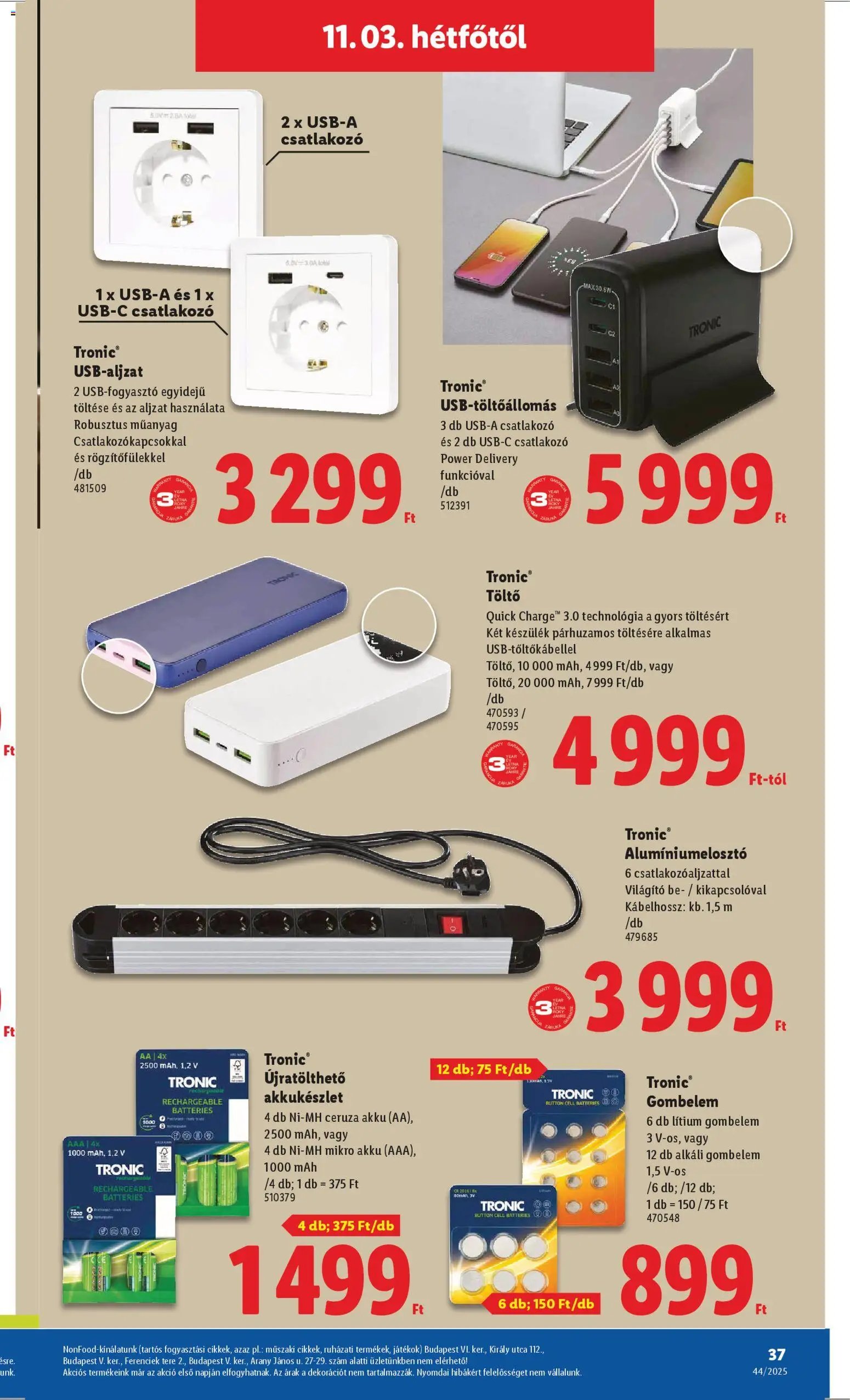Lidl újság 2025.10.30. Akciós újság Lidl (2025-10-30 - 2025-11-05)