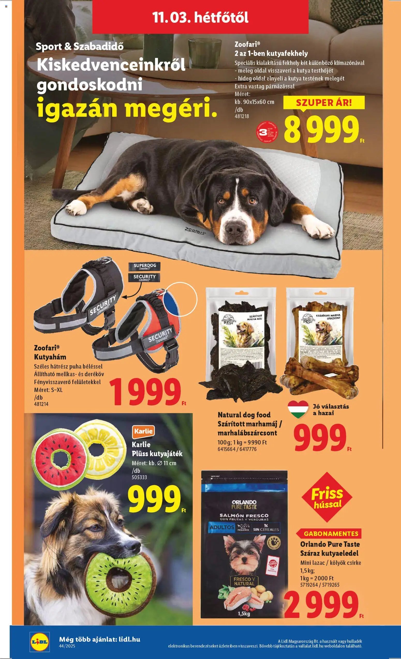 Lidl újság 2025.10.30. Akciós újság Lidl (2025-10-30 - 2025-11-05)