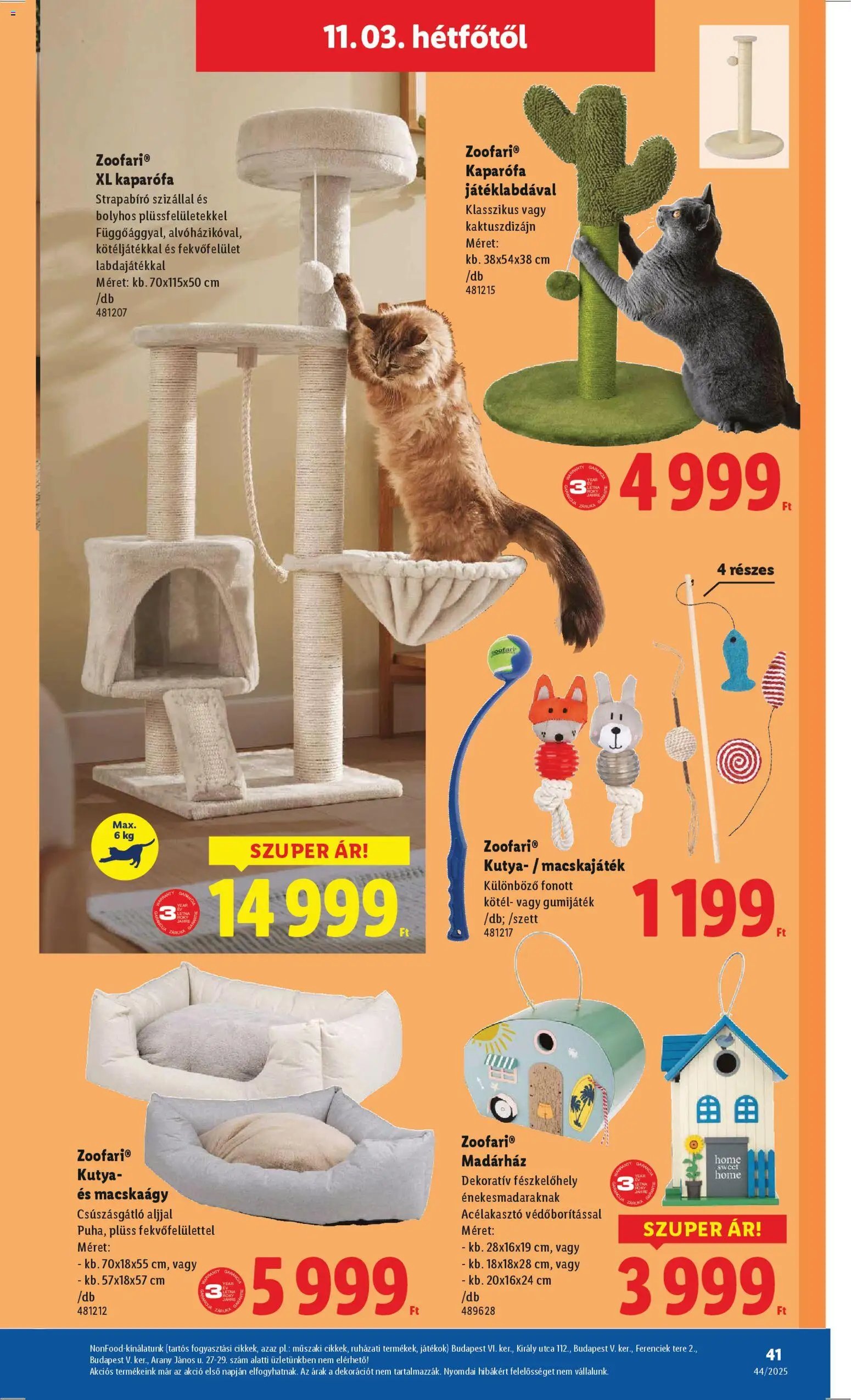 Lidl újság 2025.10.30. Akciós újság Lidl (2025-10-30 - 2025-11-05)