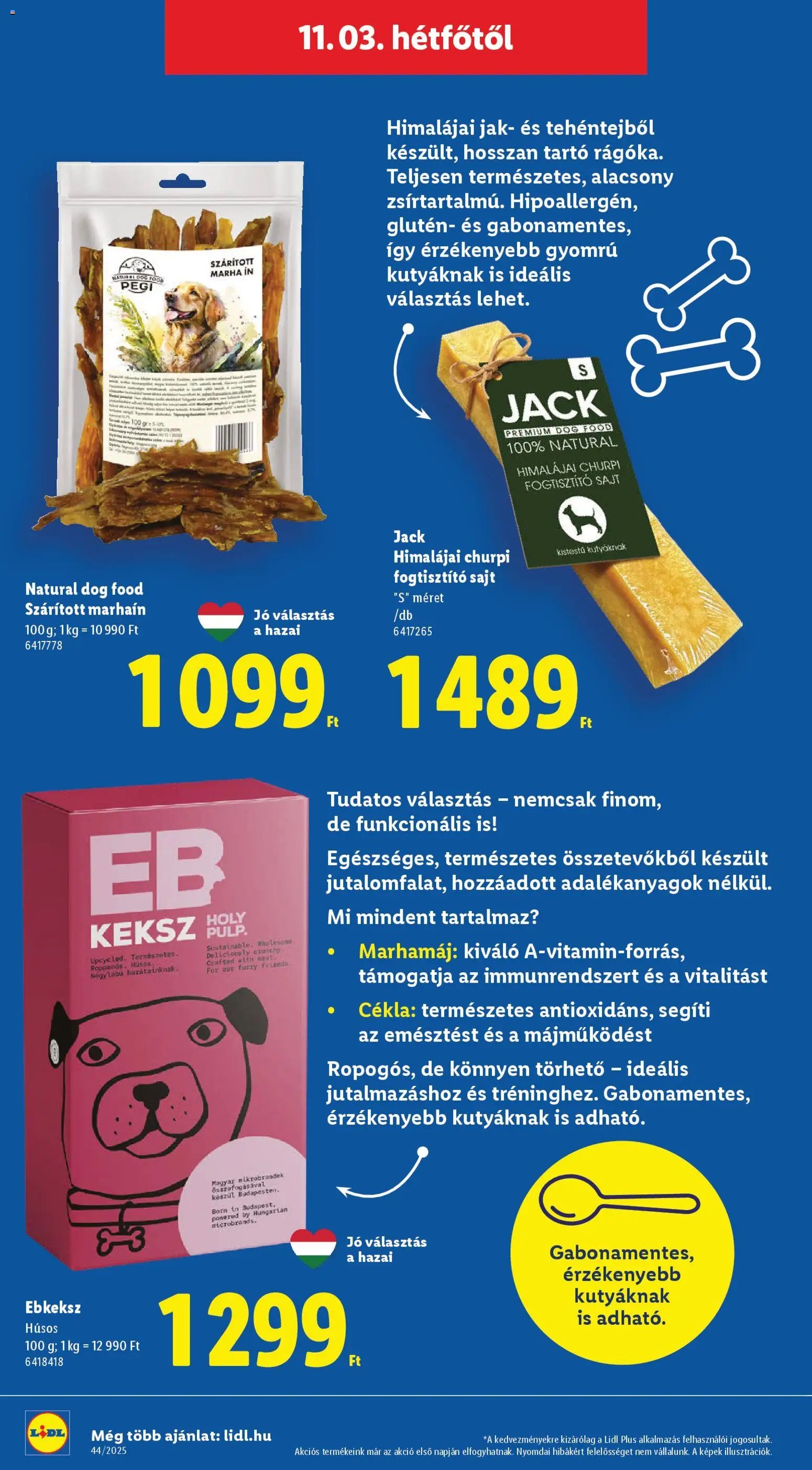 Lidl újság 2025.10.30. Akciós újság Lidl (2025-10-30 - 2025-11-05)