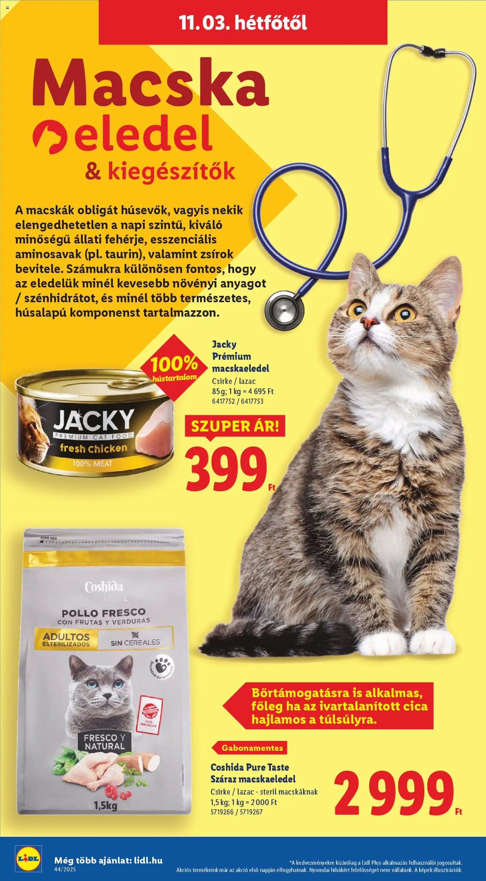 Lidl újság 2025.10.30. Akciós újság Lidl (2025-10-30 - 2025-11-05)