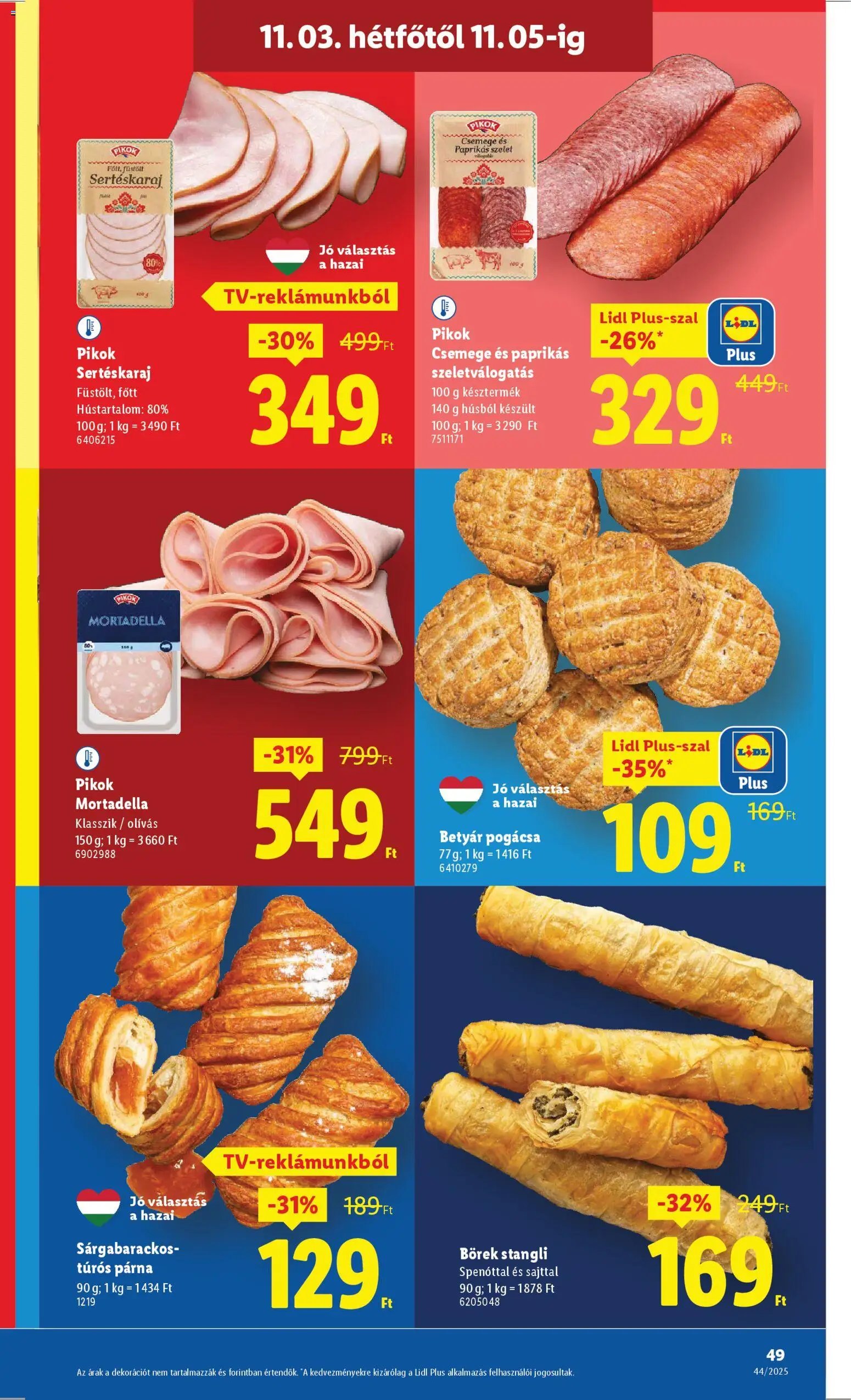Lidl újság 2025.10.30. Akciós újság Lidl (2025-10-30 - 2025-11-05)