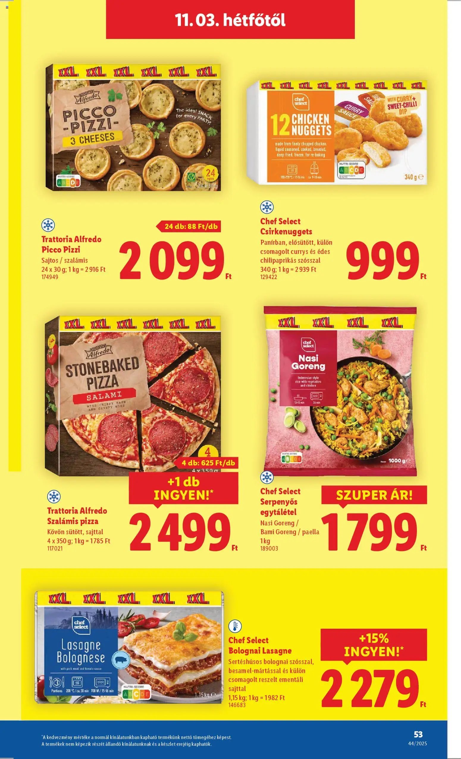 Lidl újság 2025.10.30. Akciós újság Lidl (2025-10-30 - 2025-11-05)