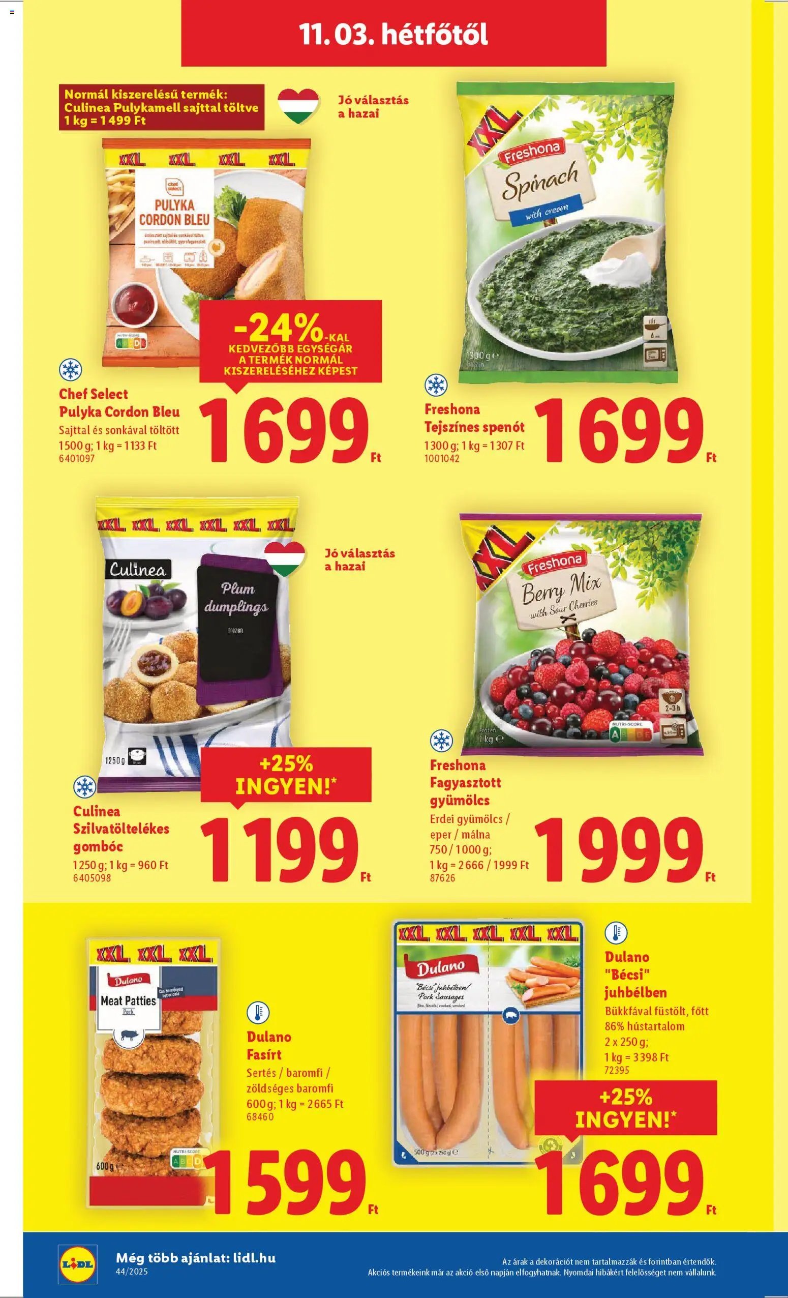 Lidl újság 2025.10.30. Akciós újság Lidl (2025-10-30 - 2025-11-05)