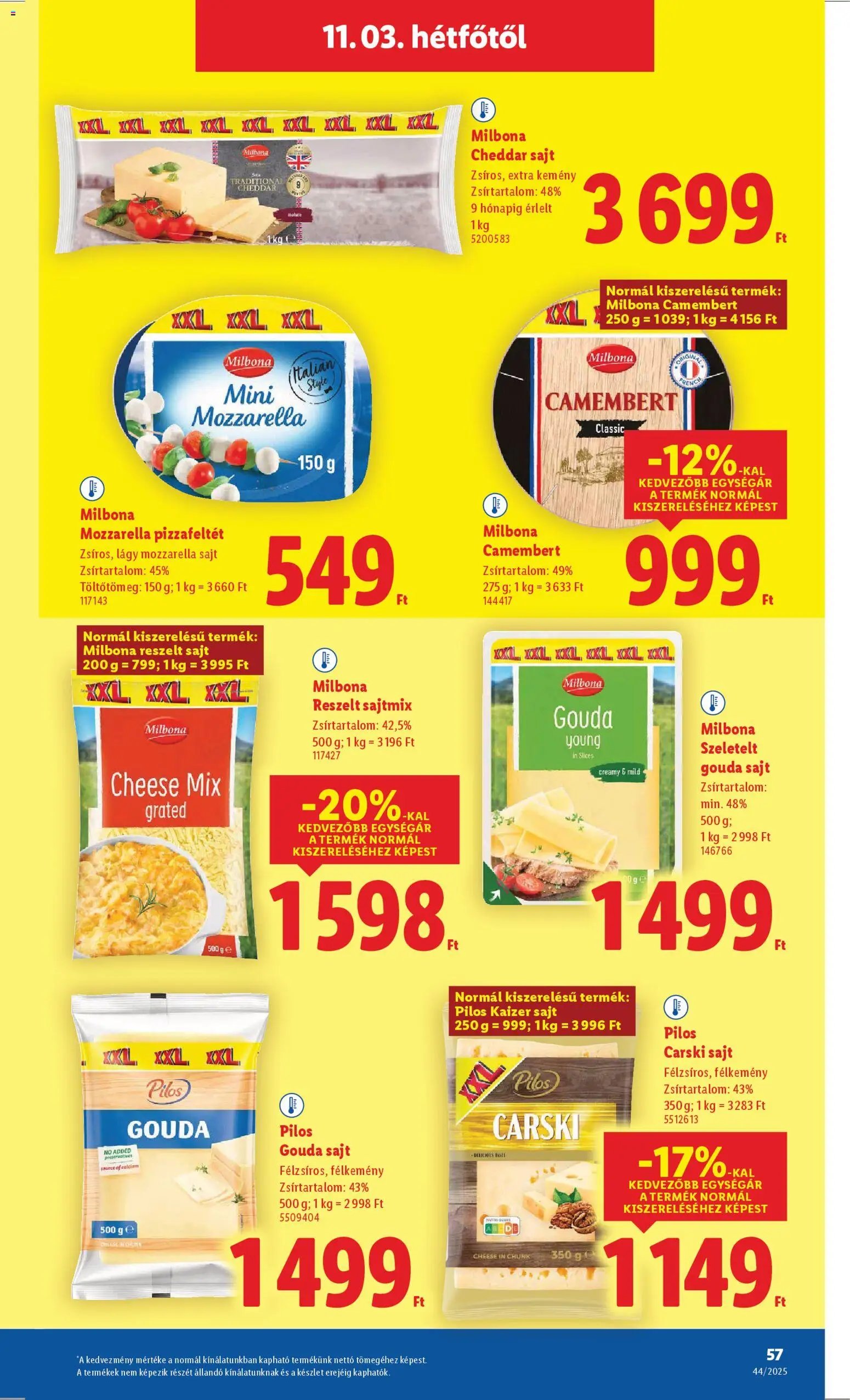 Lidl újság 2025.10.30. Akciós újság Lidl (2025-10-30 - 2025-11-05)