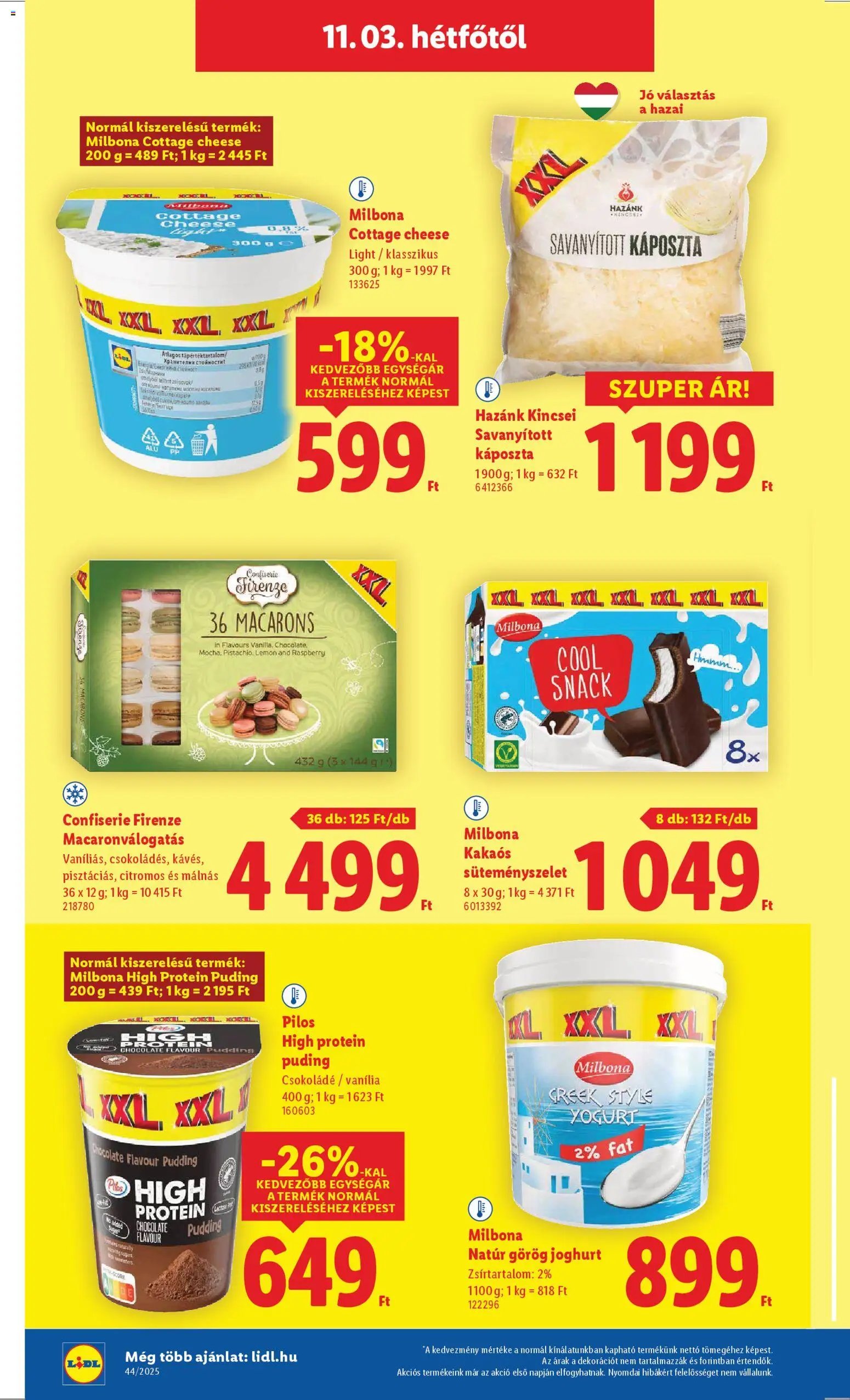 Lidl újság 2025.10.30. Akciós újság Lidl (2025-10-30 - 2025-11-05)