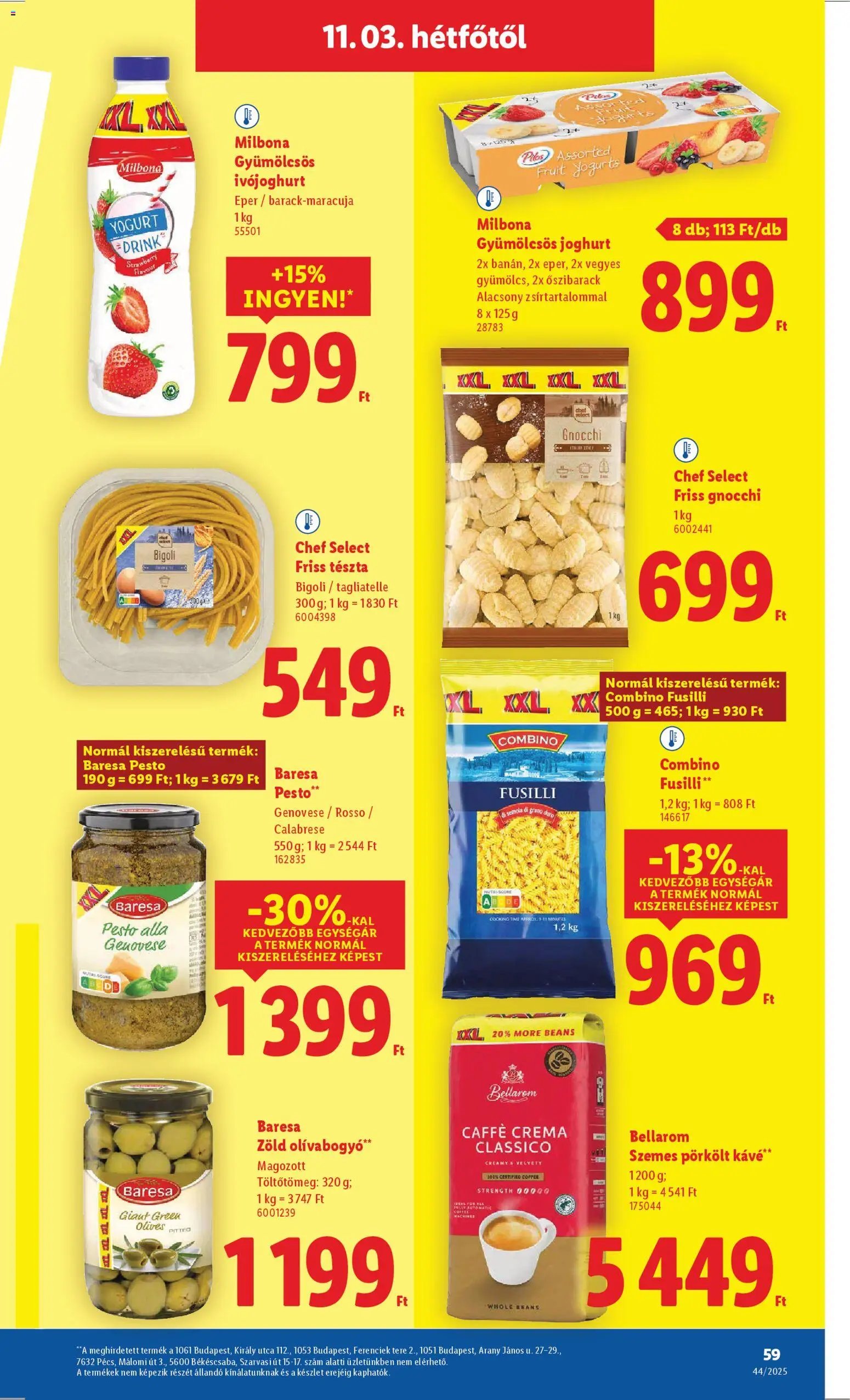 Lidl újság 2025.10.30. Akciós újság Lidl (2025-10-30 - 2025-11-05)