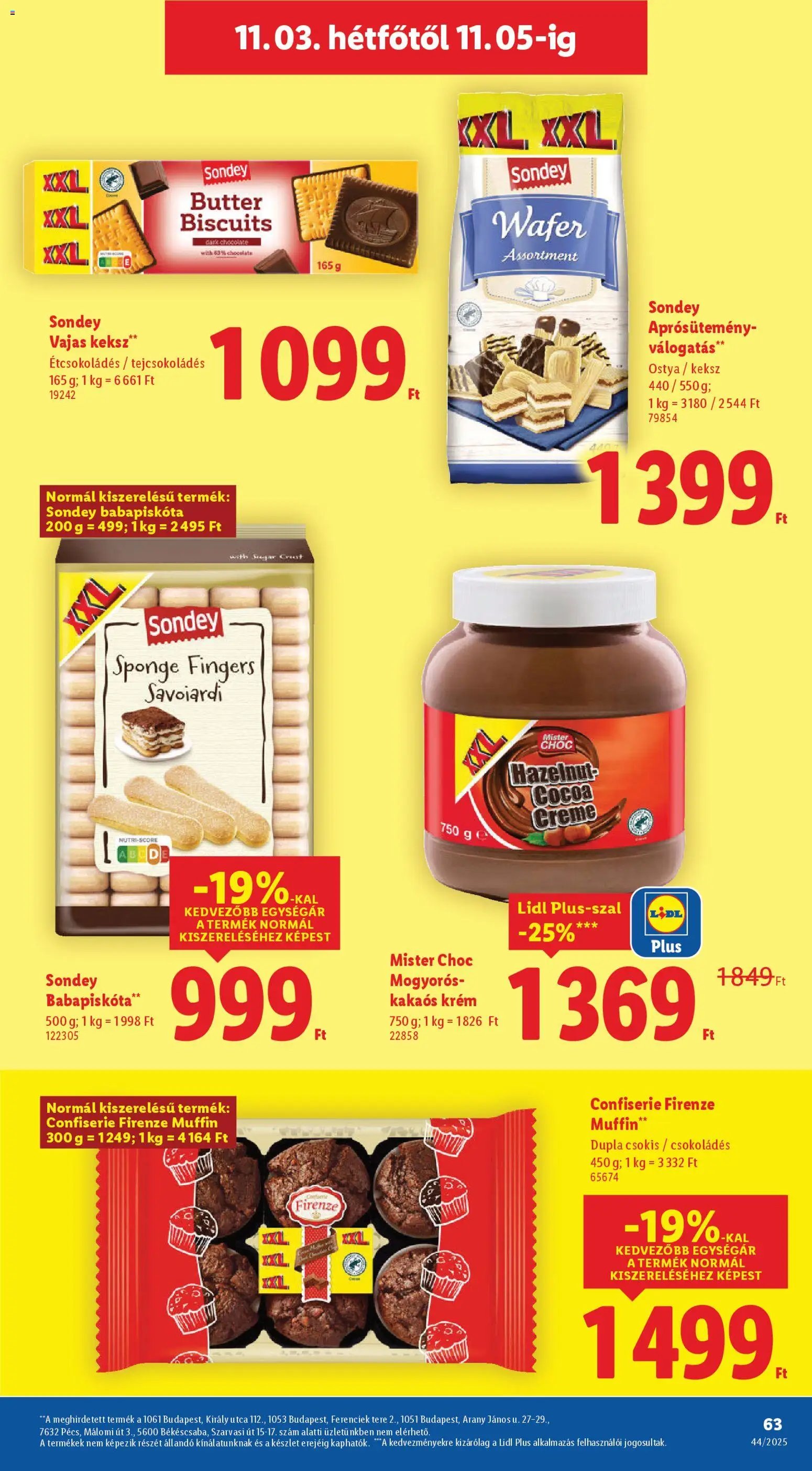 Lidl újság 2025.10.30. Akciós újság Lidl (2025-10-30 - 2025-11-05)