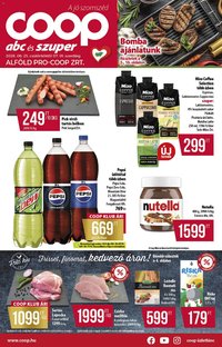 COOP újság 2026.06.25. COOP - Abc & szuper / Alföld Pro-Coop Zrt.