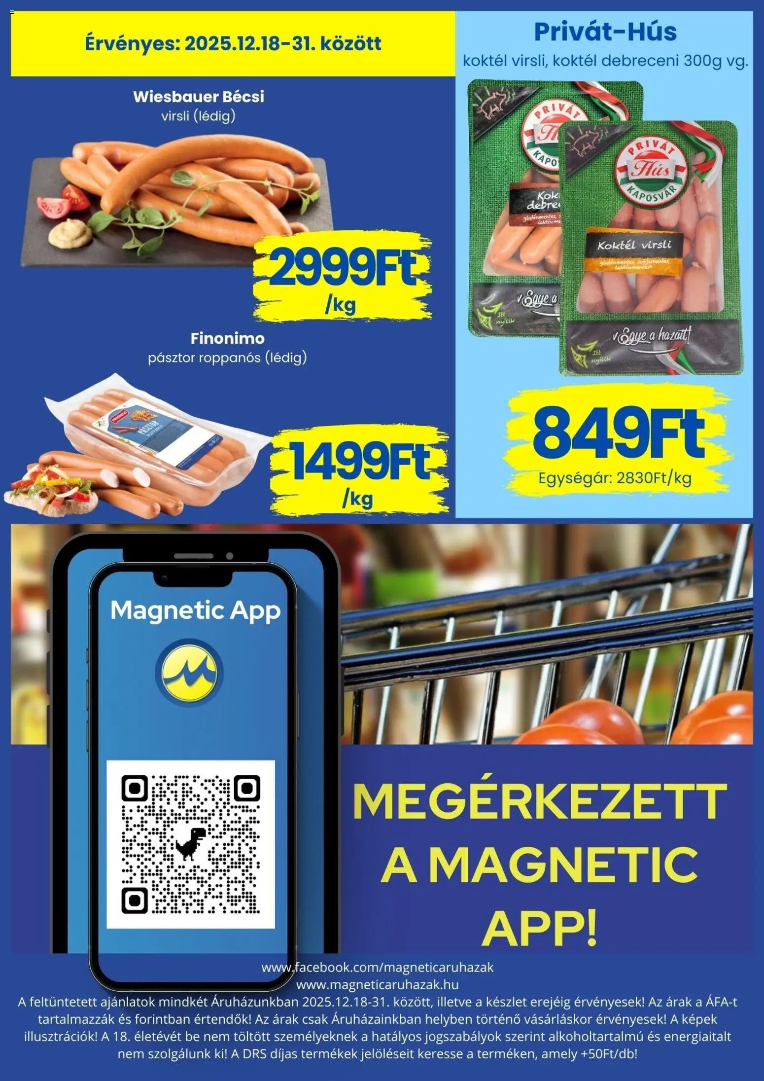 Magnetic újság 2025.12.18. Akciós újság Magnetic (2025-12-18 - 2025-12-31)