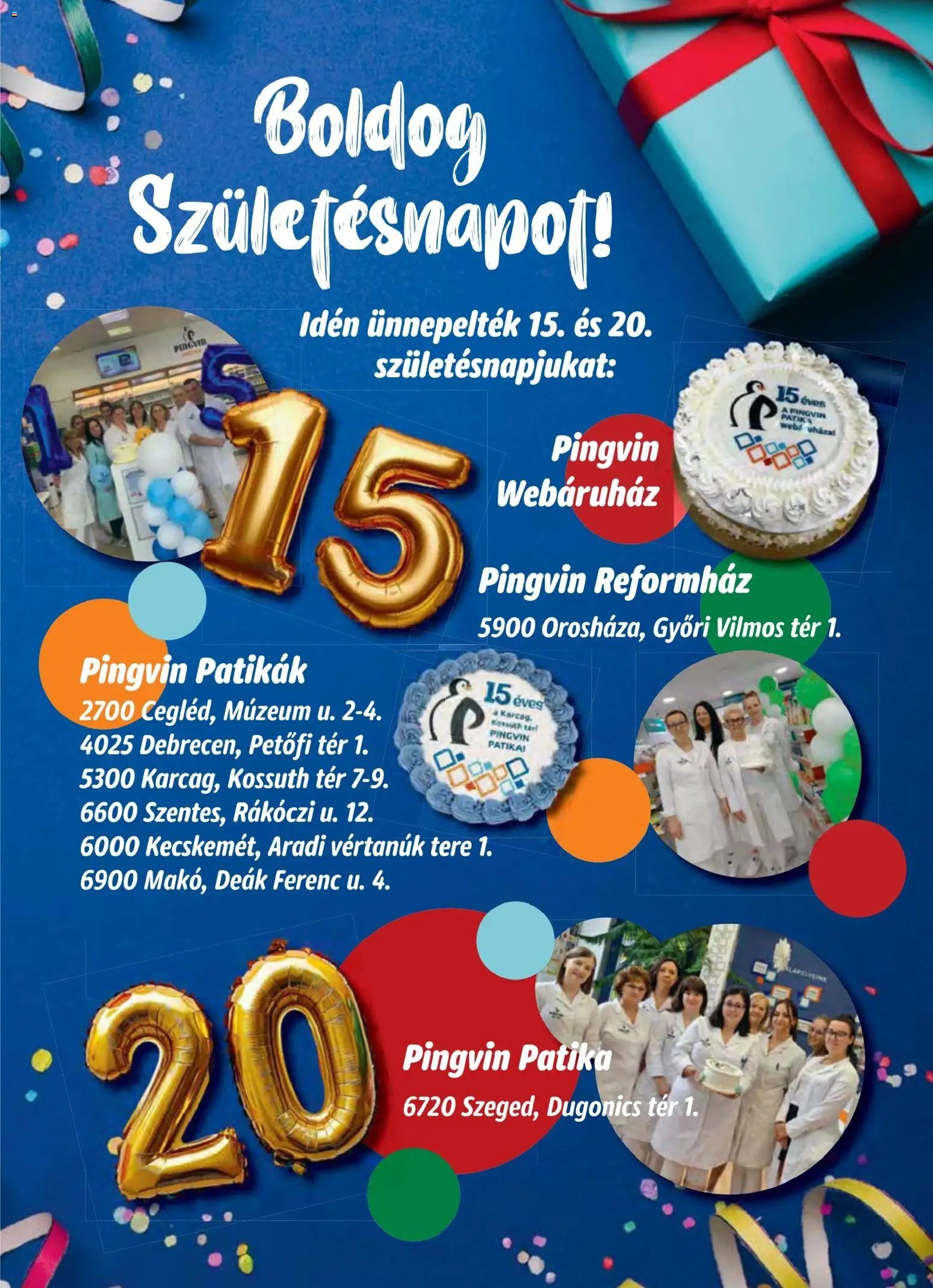 Pingvin Patika újság 2025.12.01. Pingvin Magazin (2025-12-01 - 2025-12-31)