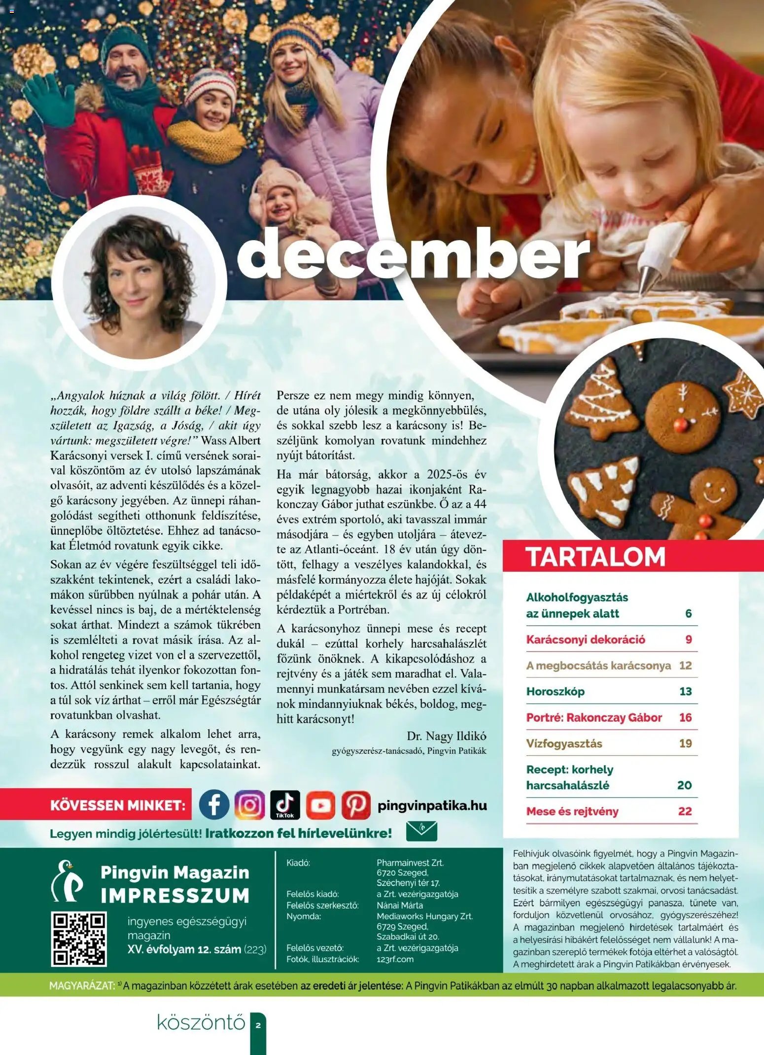 Pingvin Patika újság 2025.12.01. Pingvin Magazin (2025-12-01 - 2025-12-31)
