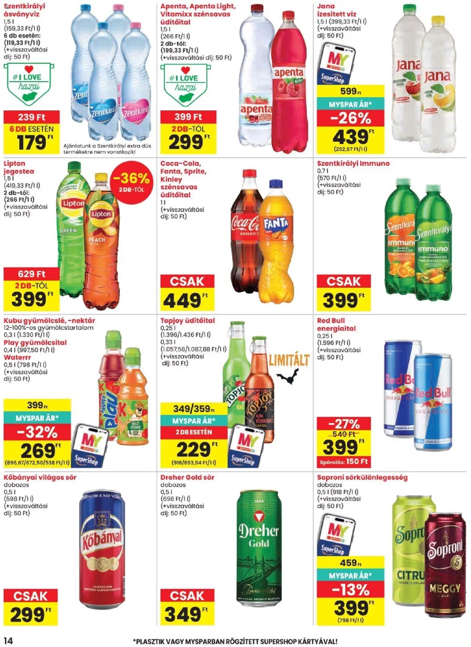 Spar akciós újság 2026.10.22. - lapozható formában szórólap ✳️