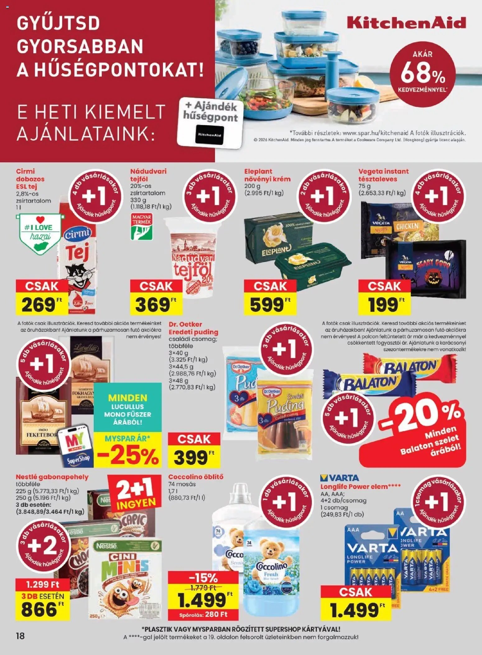Spar akciós újság 2026.10.22. - lapozható formában szórólap ✳️