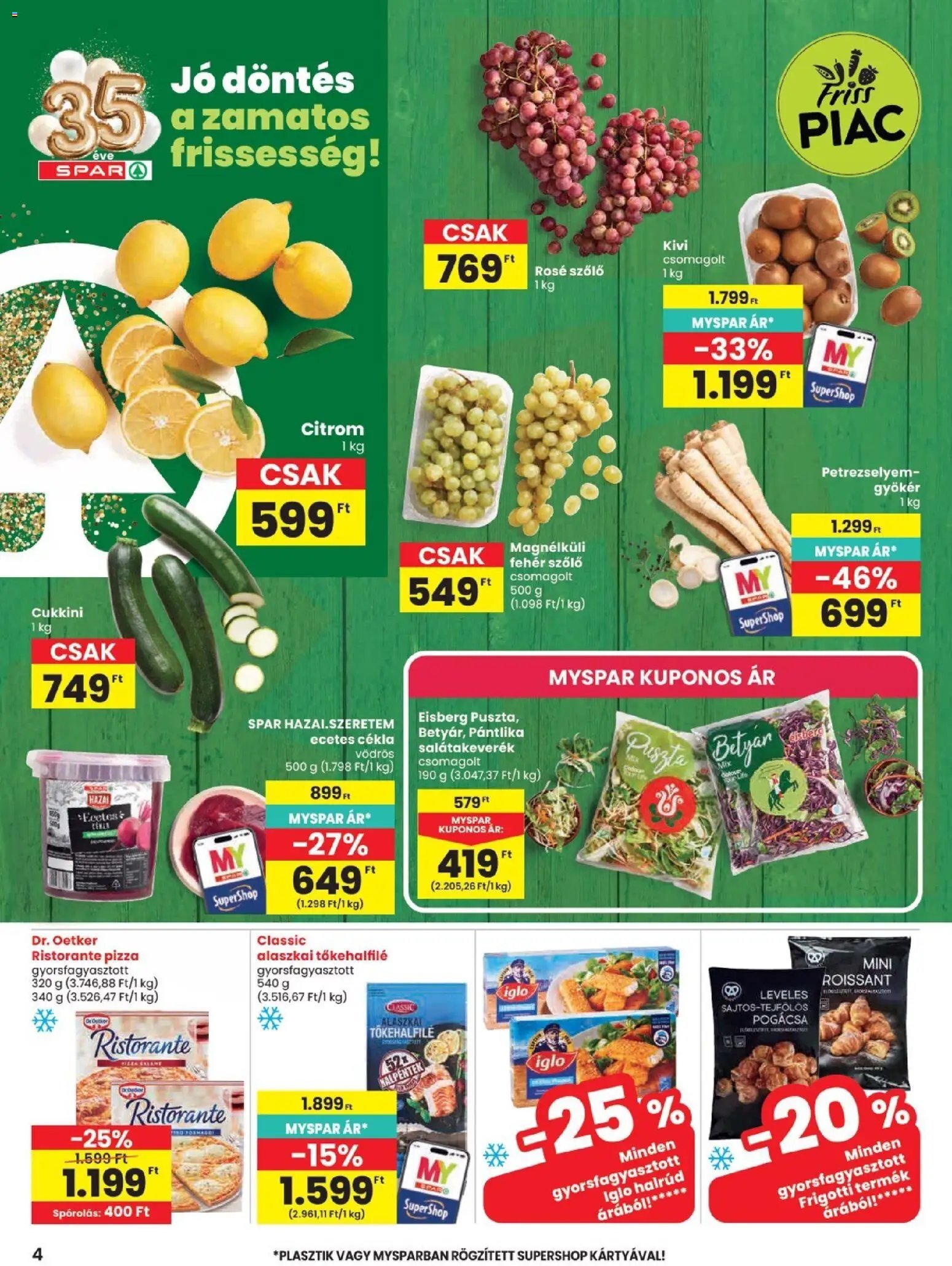 Spar akciós újság 2026.10.22. - lapozható formában szórólap ✳️