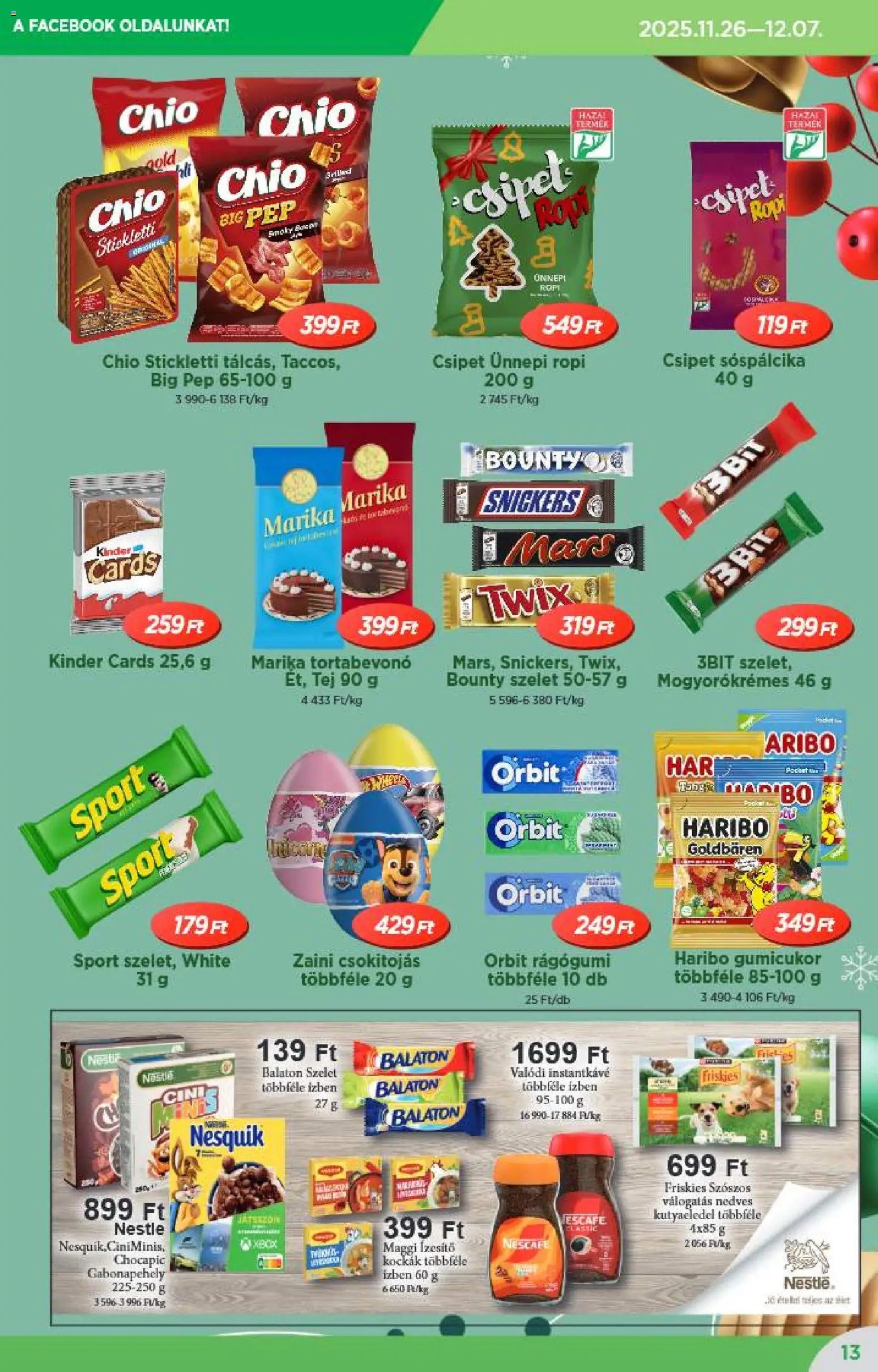 Reál újság 2025.12.10. Akciós újság Reál (2025-12-10 - 2025-12-31)