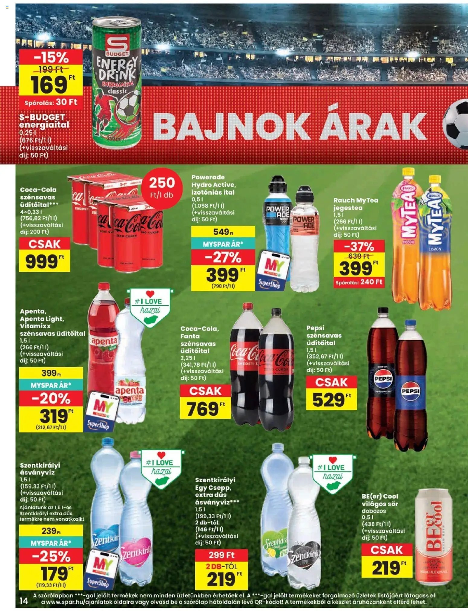 Spar újság 2026.07.09. Spar akciós újság