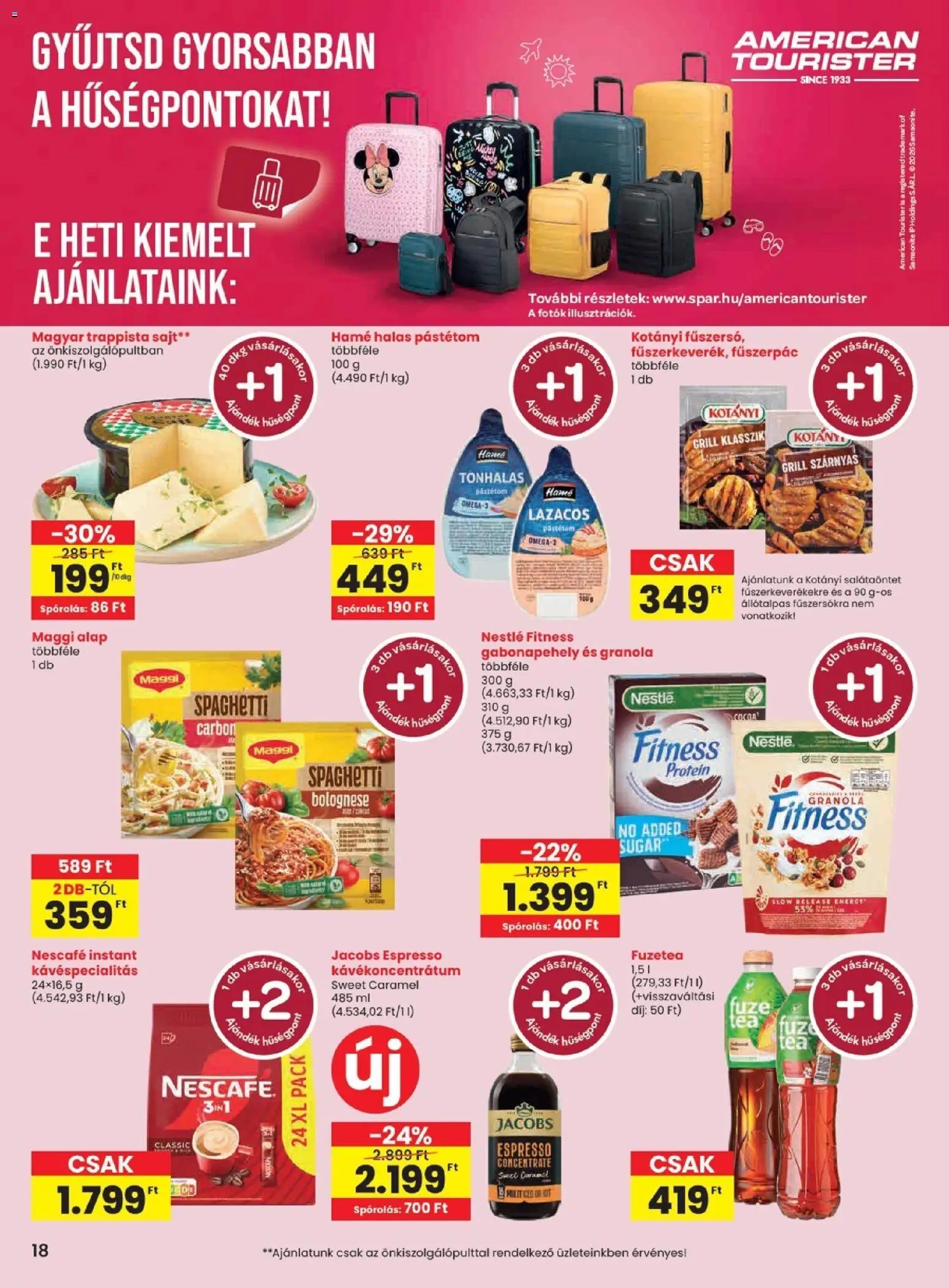 Spar újság 2026.07.09. Spar akciós újság