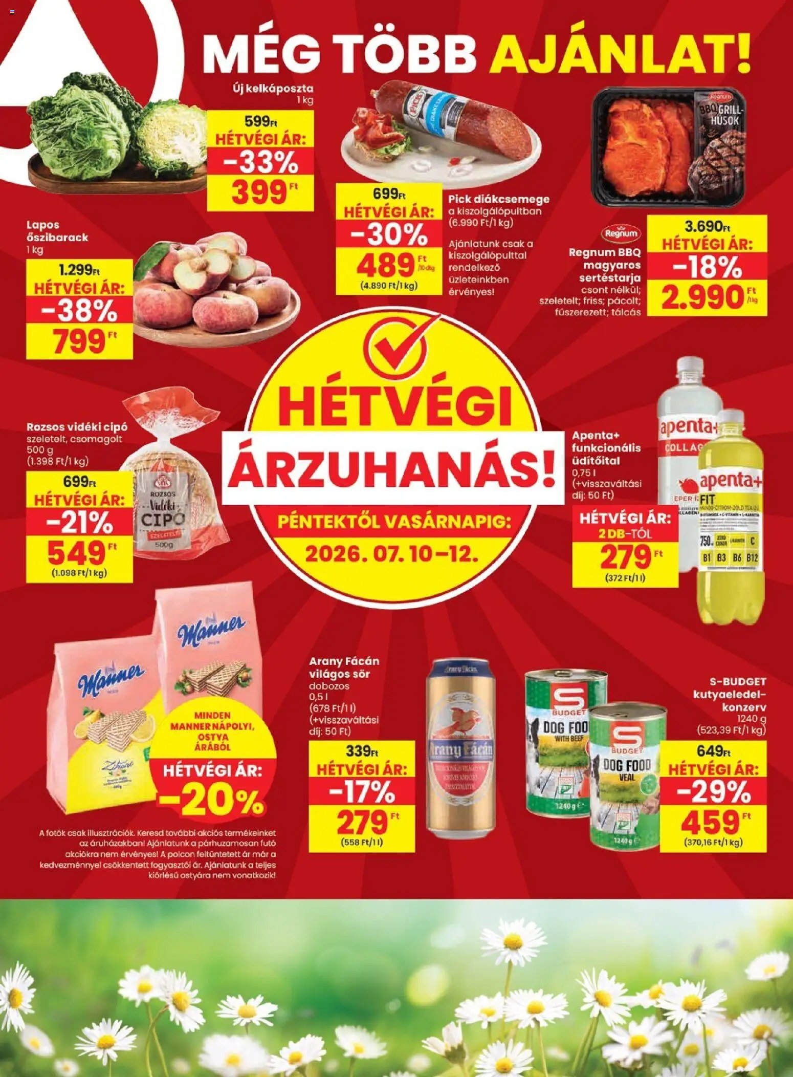 Spar újság 2026.07.09. Spar akciós újság