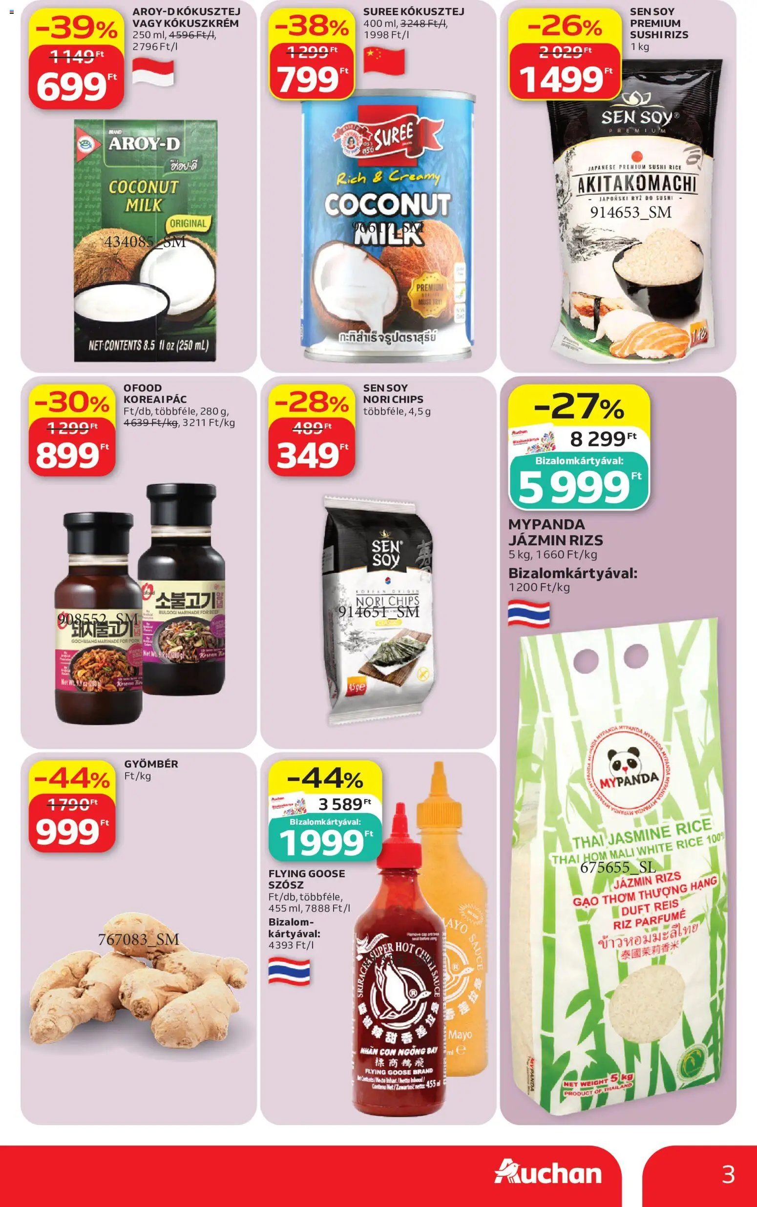 Auchan újság 2026.09.10. Auchan Nemzetközi konyha ajánlatok