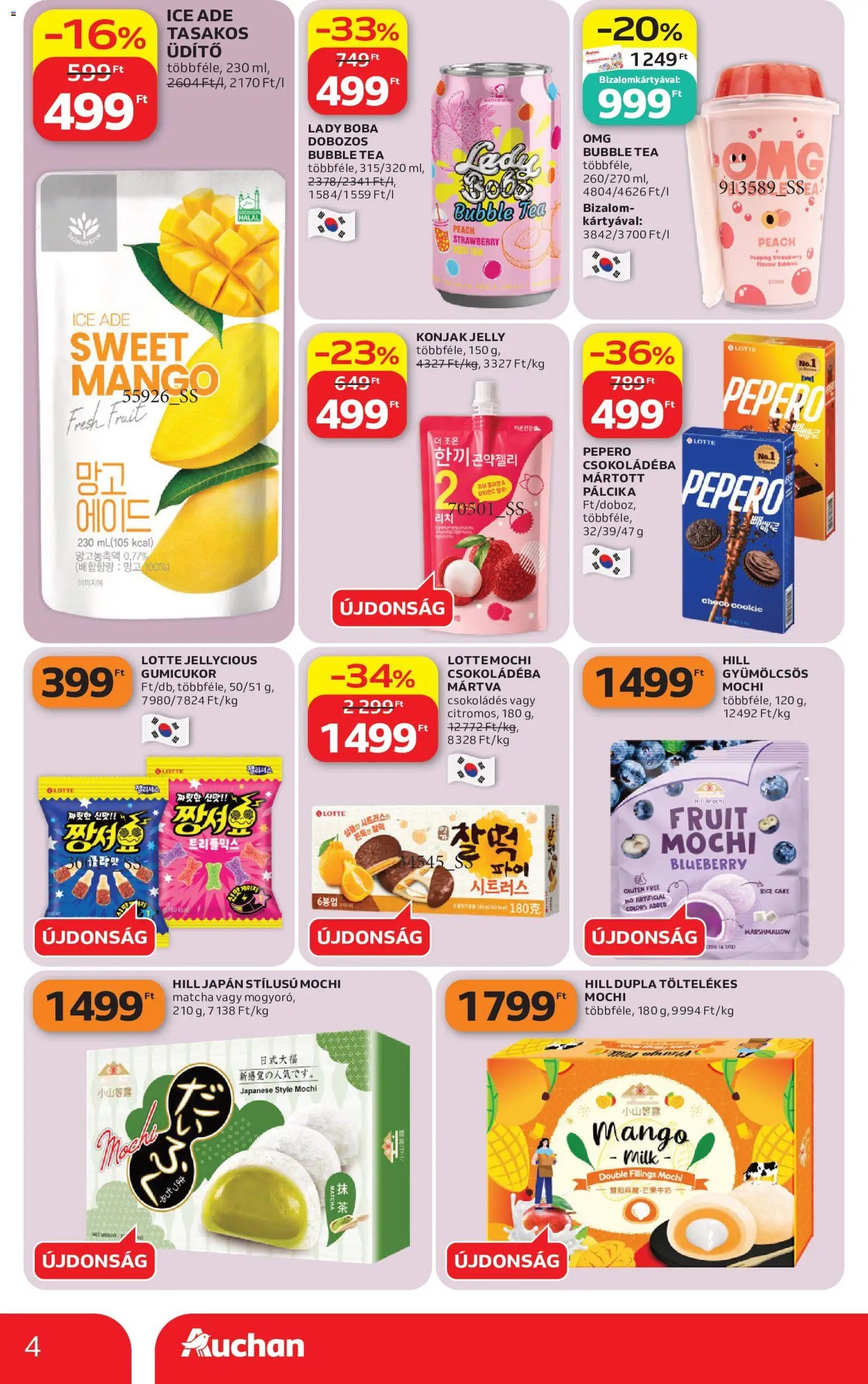 Auchan újság 2026.09.10. Auchan Nemzetközi konyha ajánlatok