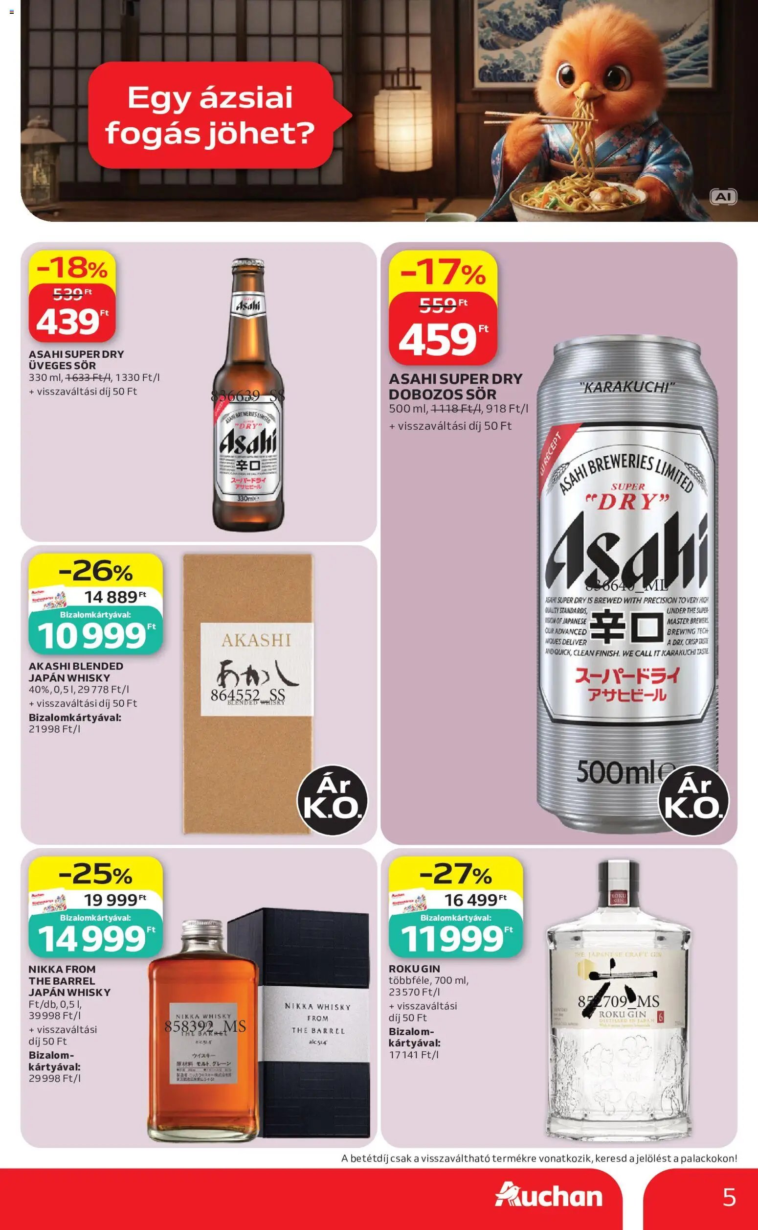 Auchan újság 2026.09.10. Auchan Nemzetközi konyha ajánlatok