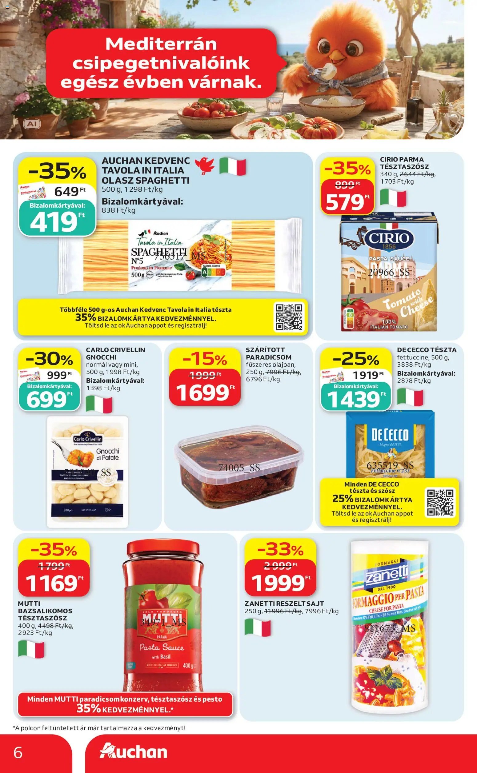 Auchan újság 2026.09.10. Auchan Nemzetközi konyha ajánlatok