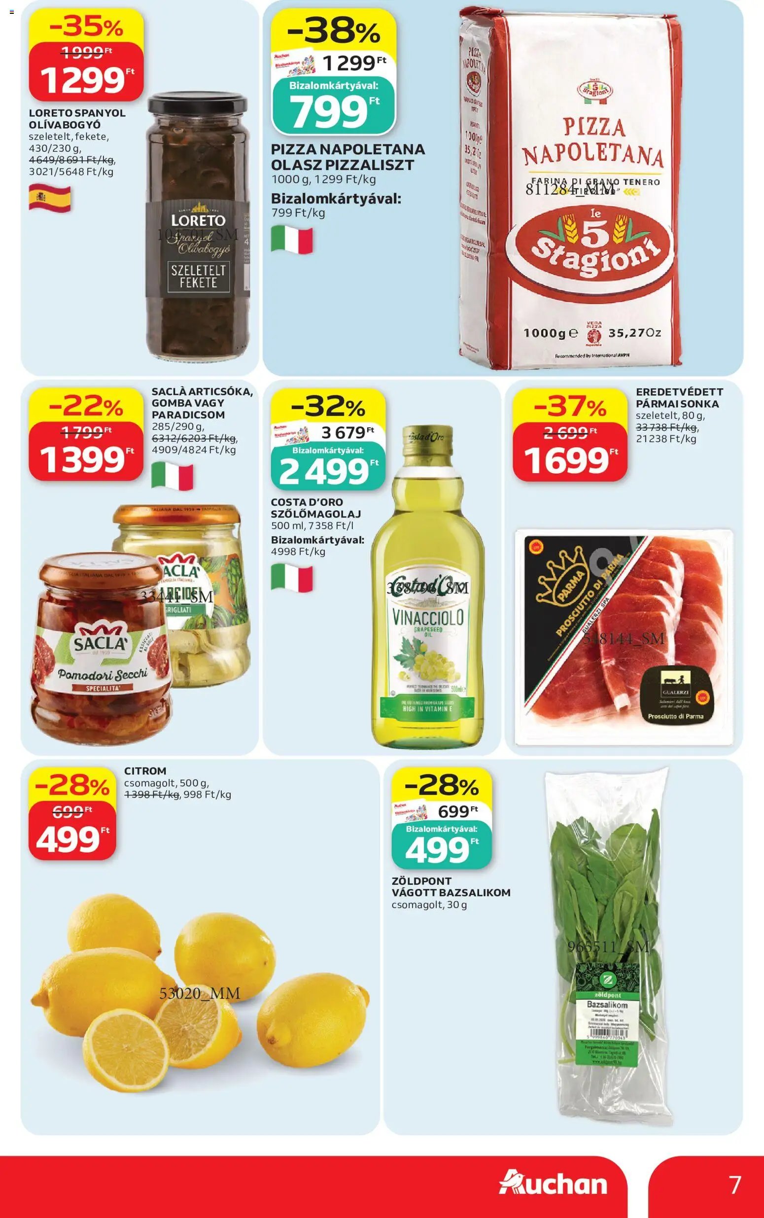 Auchan újság 2026.09.10. Auchan Nemzetközi konyha ajánlatok